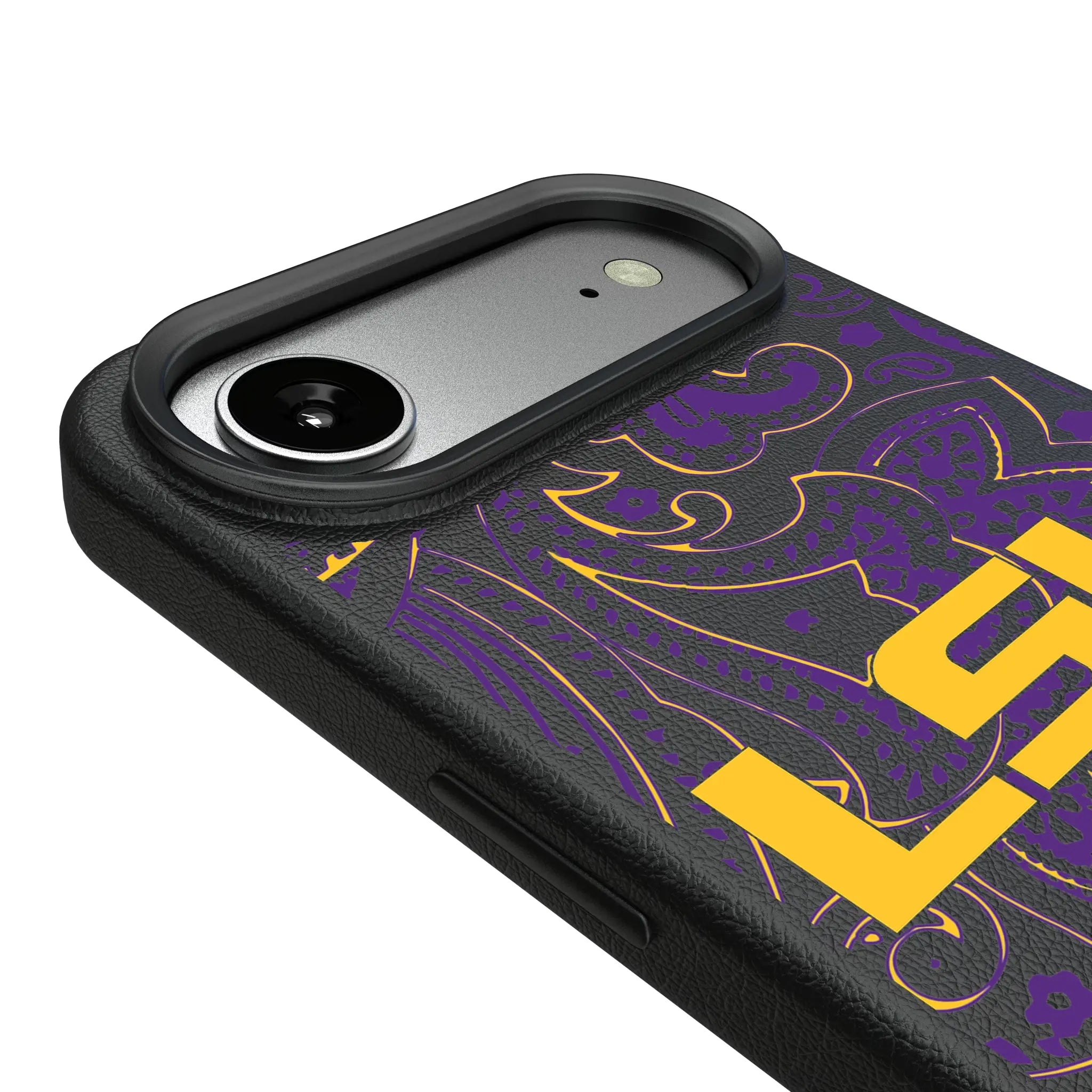 Louisiana State University Tigers Paisley iPhone MagSafe Compatible Phone Case for Apple iPhone - Detail#Device_iPhone Air