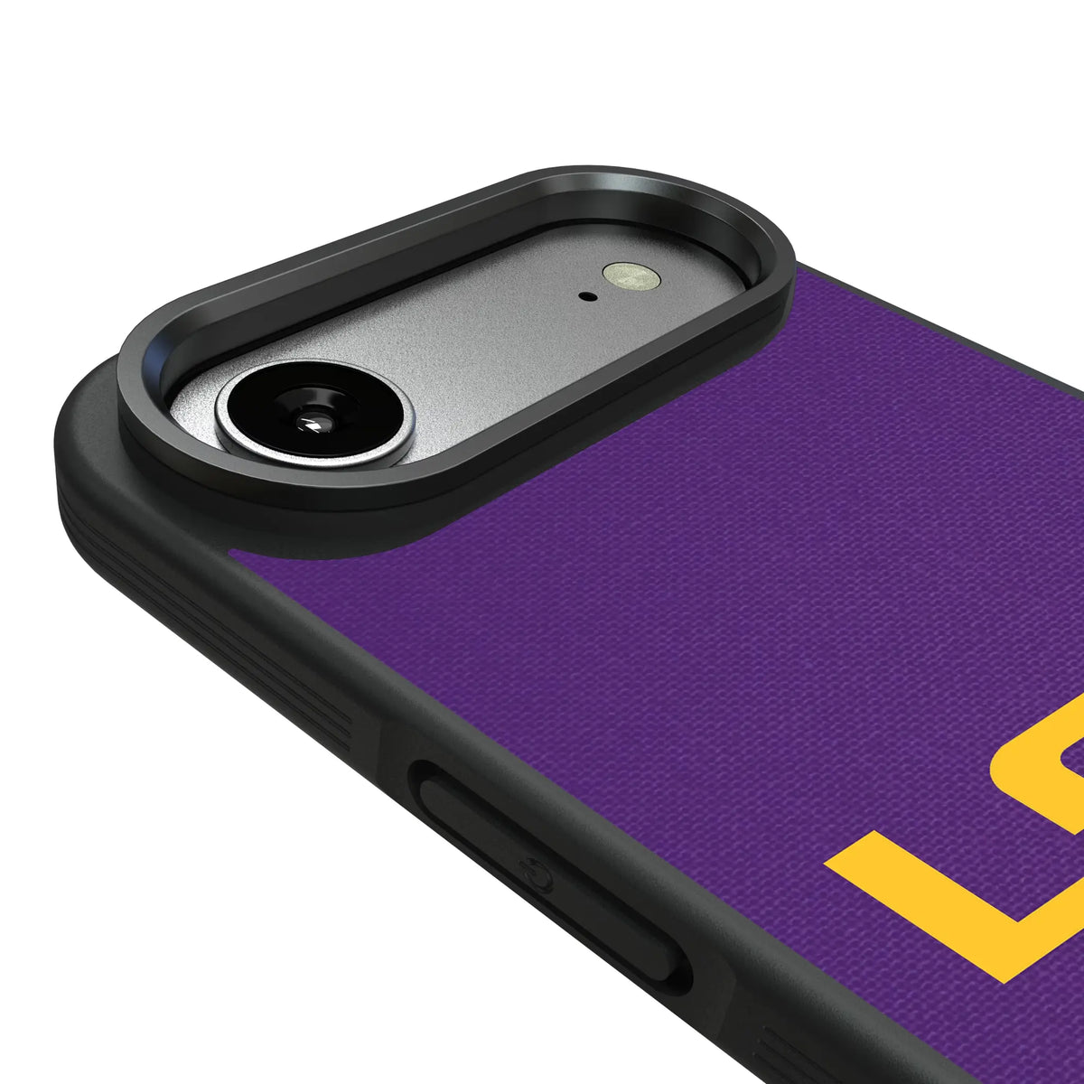 Louisiana State University Tigers Solid iPhone Bump Phone Case for Apple iPhone - Detail#Device_iPhone Air
