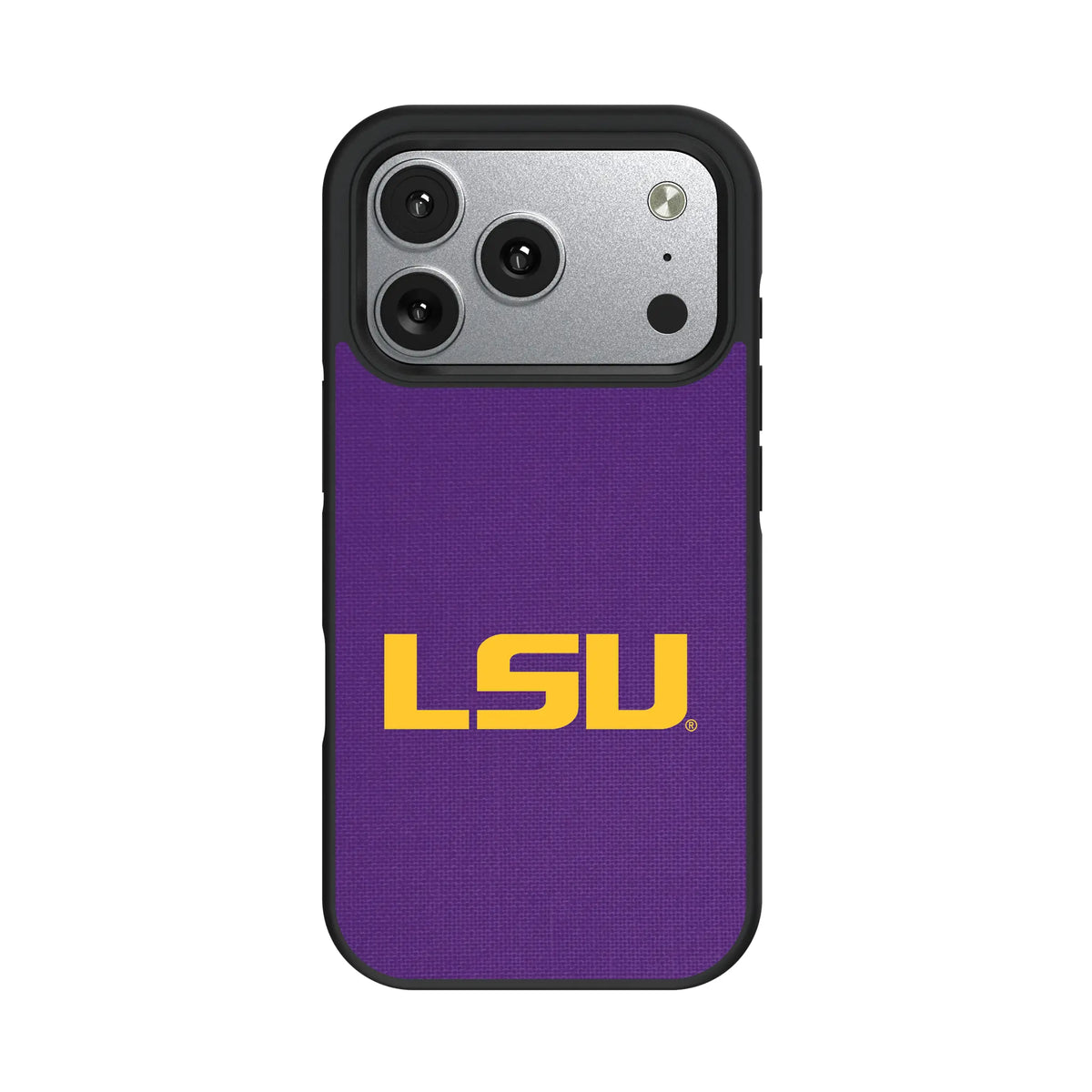 Louisiana State University Tigers Solid iPhone Bump Phone Case for Apple iPhone#Device_iPhone 17 Pro
