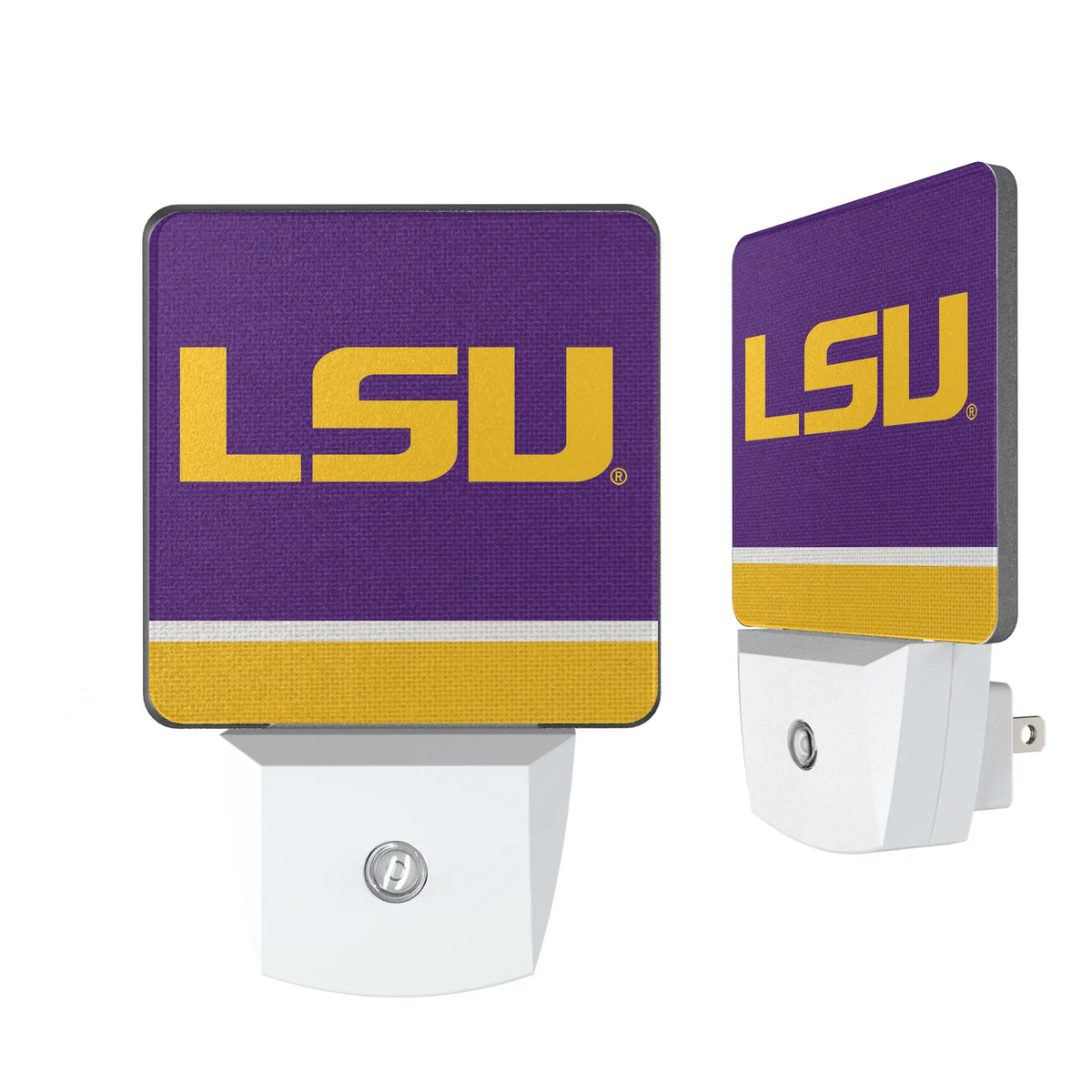 Louisiana State University Tigers Stripe Night Light 2-Pack