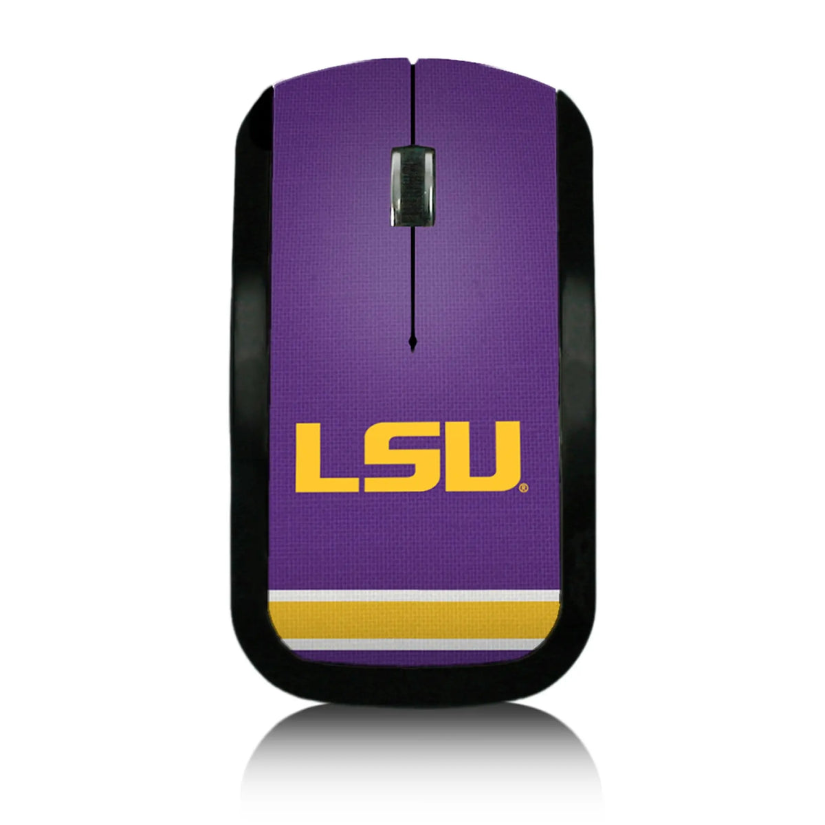 Louisiana State University Tigers Stripe Wireless Mouse