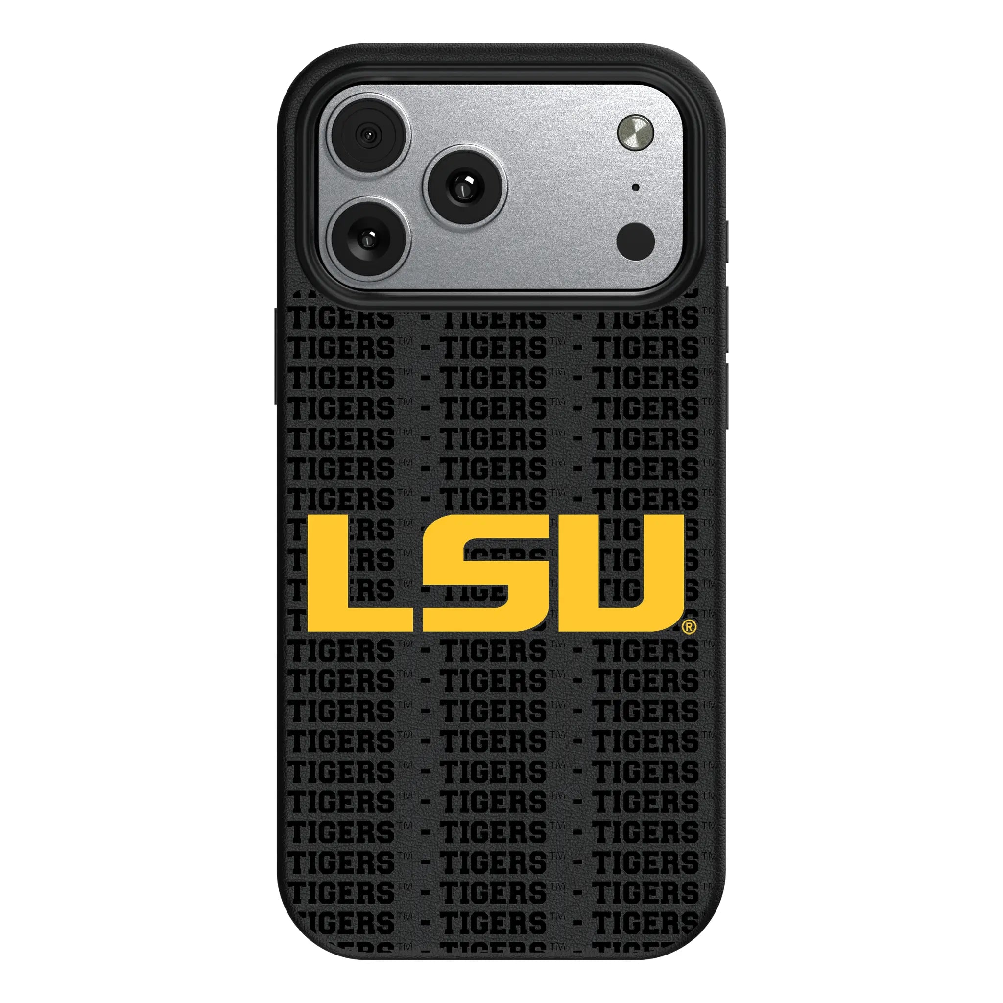 Louisiana State University Tigers Text Backdrop iPhone MagSafe Compatible Phone Case for Apple iPhone#Device_iPhone 17 Pro Max