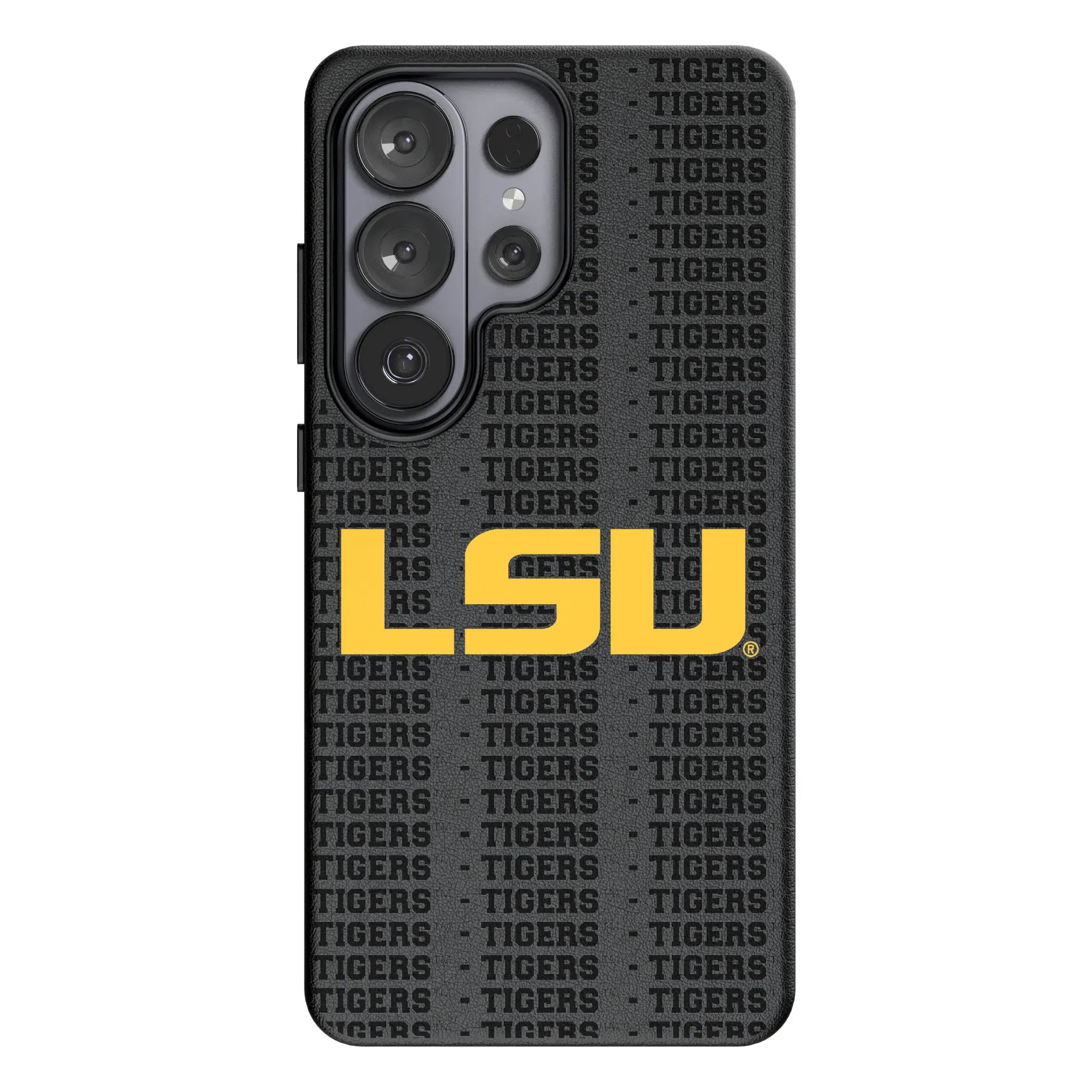 Louisiana State University Tigers Text Backdrop Galaxy MagSafe Compatible Phone Case for Samsung Galaxy#Device_Galaxy S26 Ultra