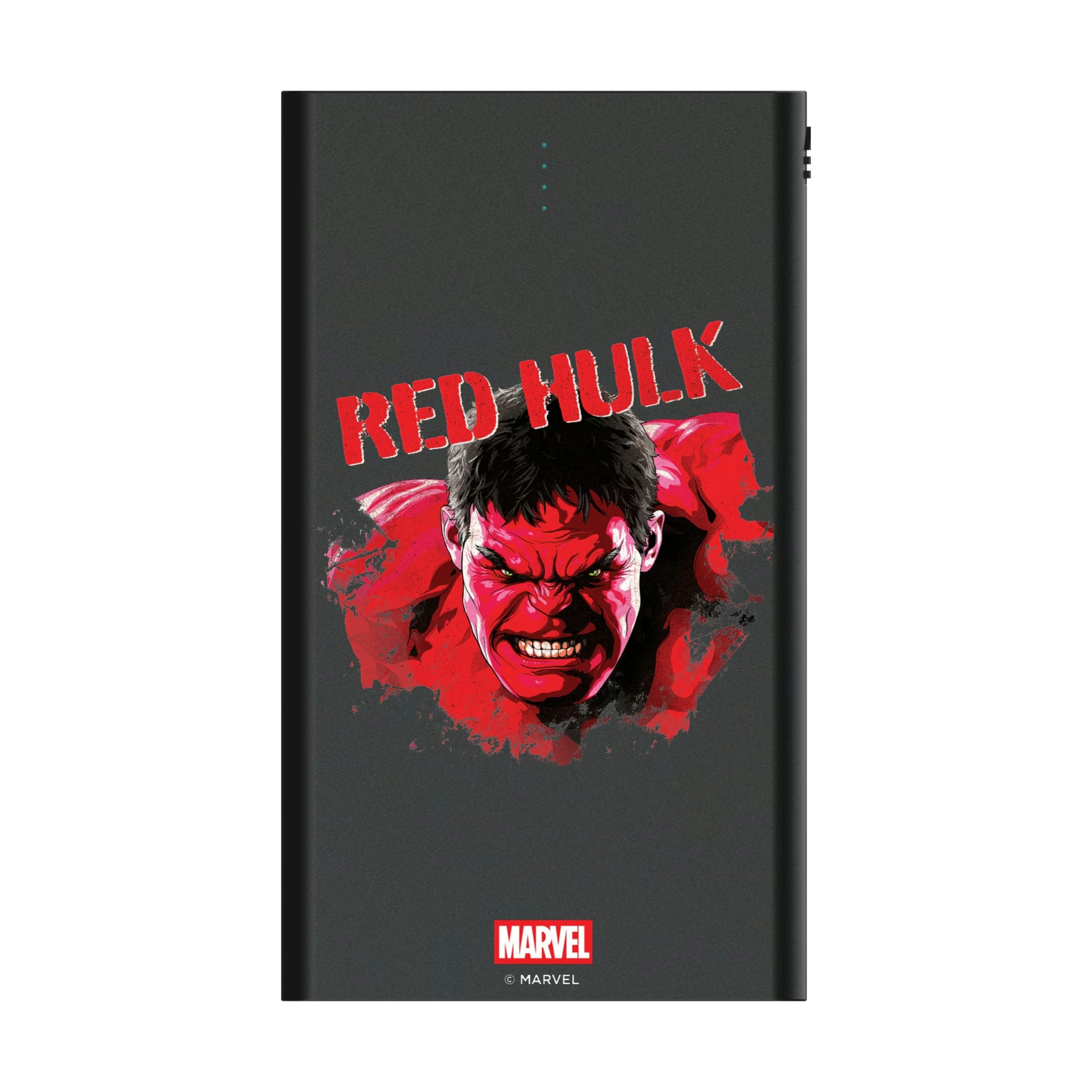 Marvel Avengers Red Hulk Badge 5000mAh Flat Powerbank