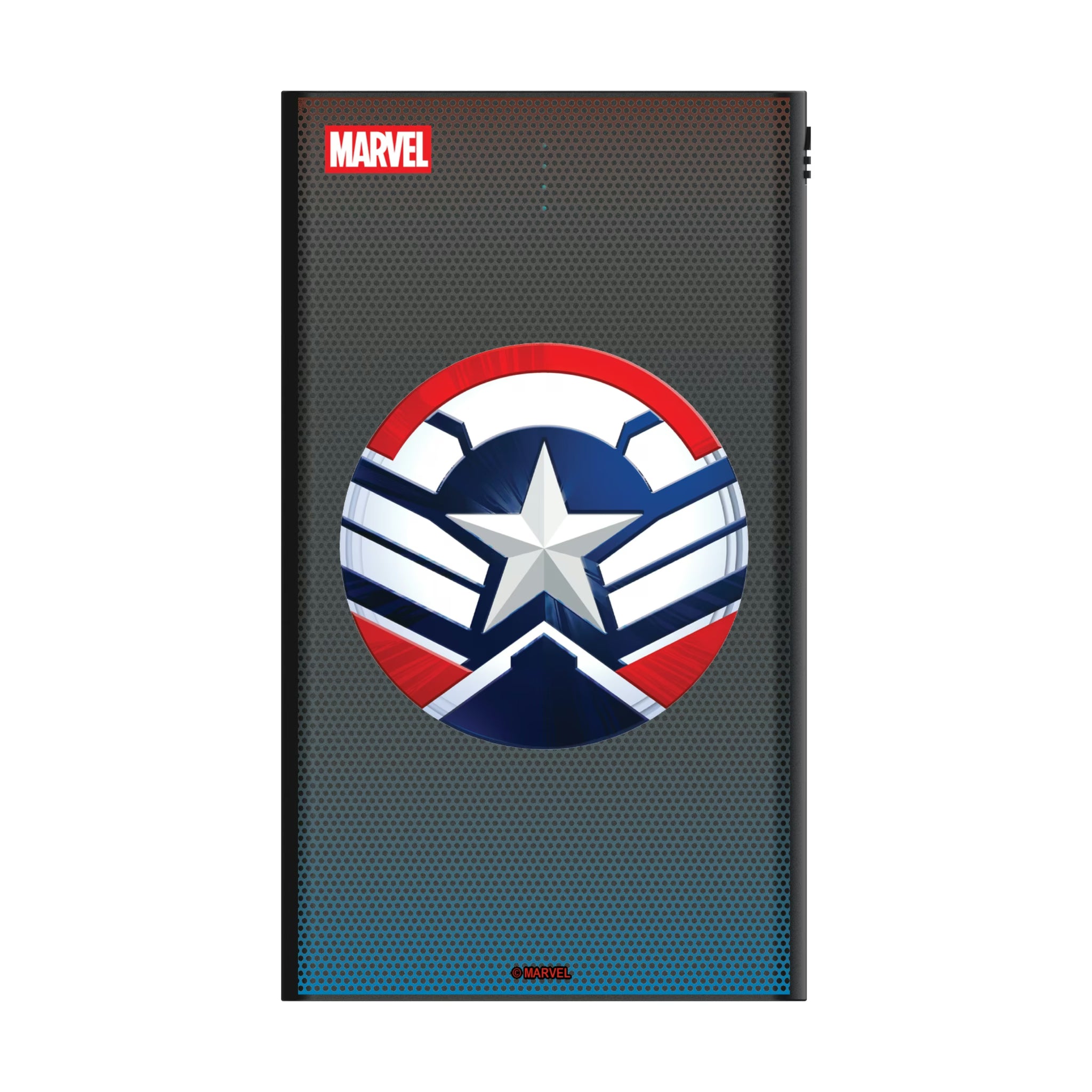 Marvel Avengers Sam Wilson Captain America Grid 5000mAh Flat Powerbank
