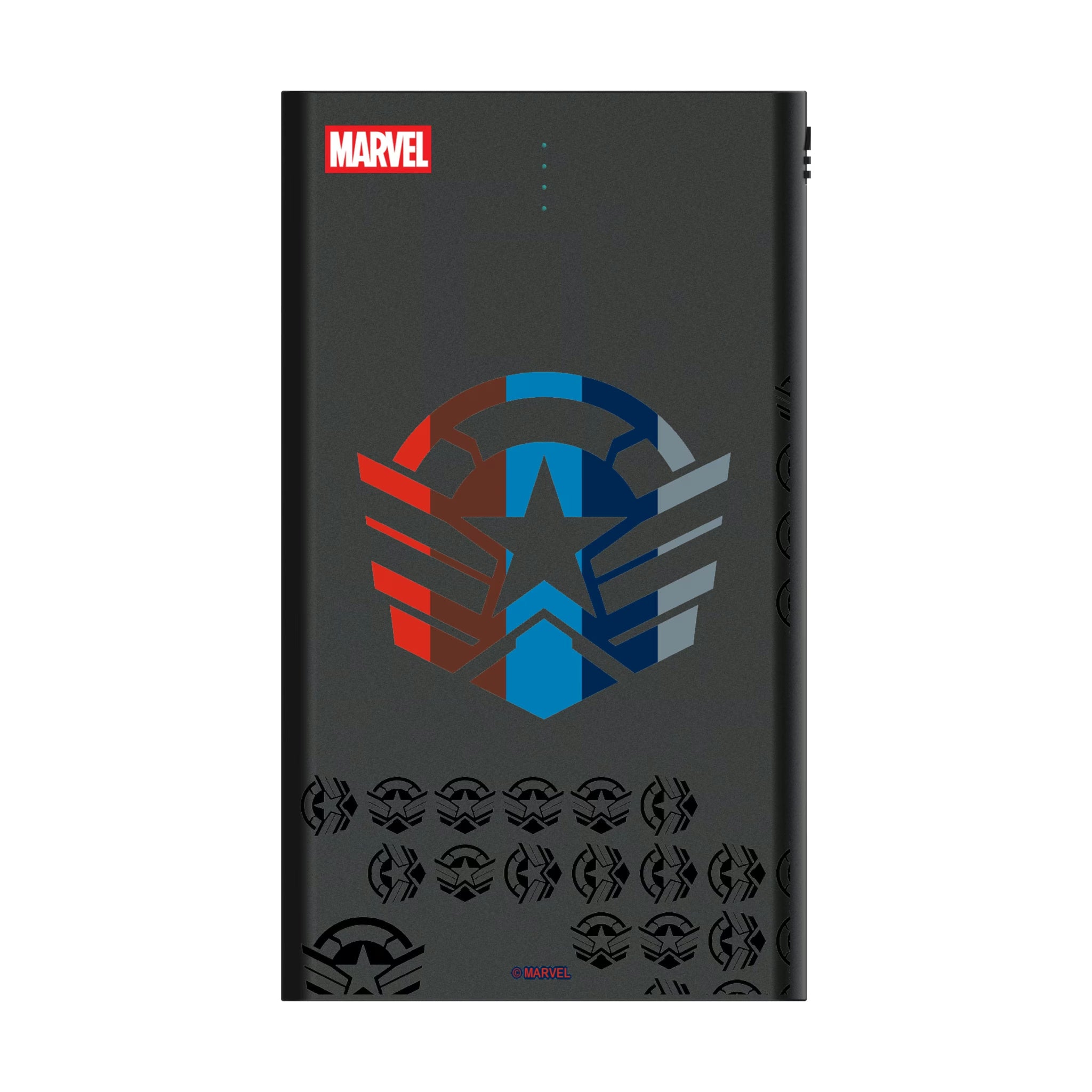 Marvel Avengers Sam Wilson Captain America Sigil 5000mAh Flat Powerbank