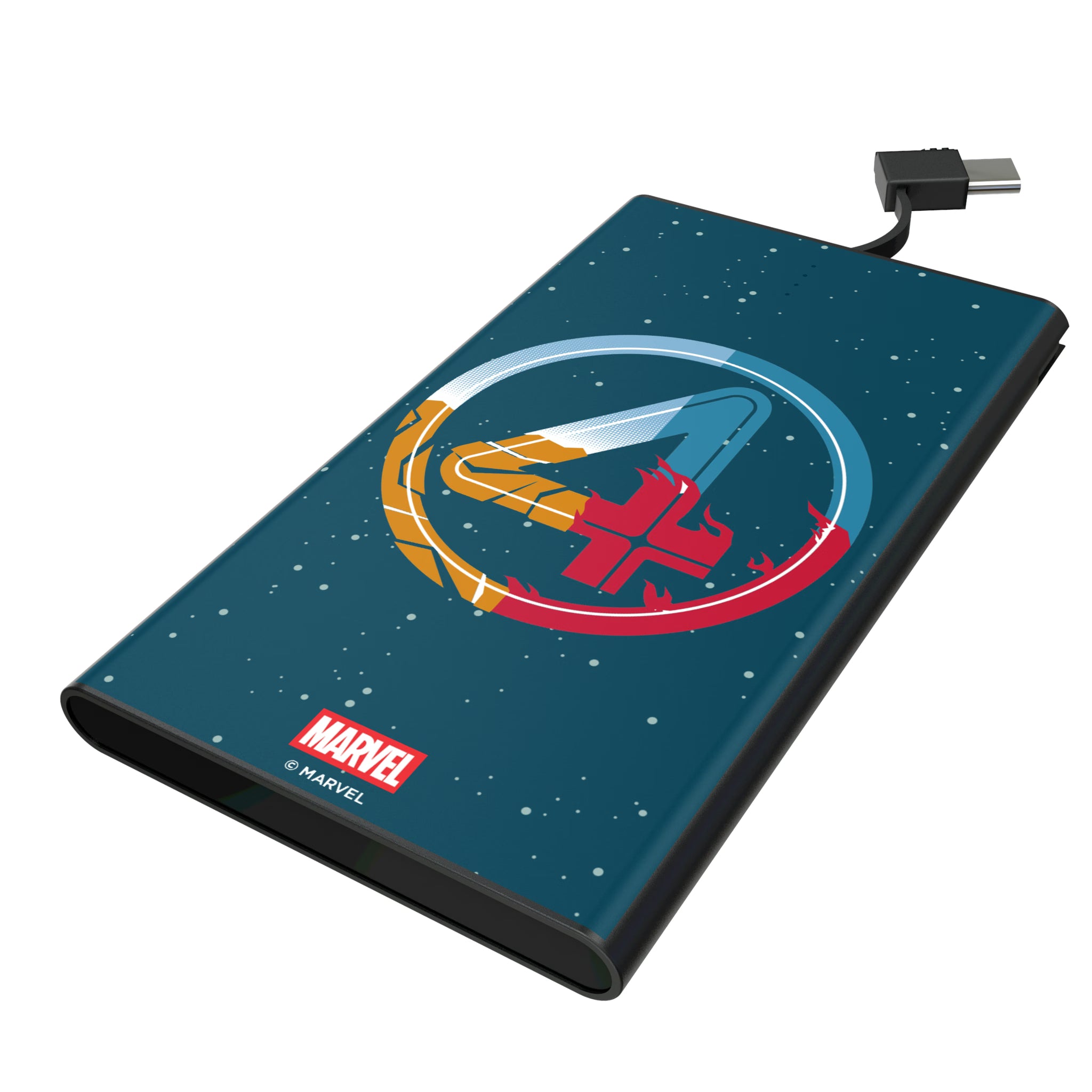 Marvel Fantastic Four Badge 5000mAh Flat Powerbank