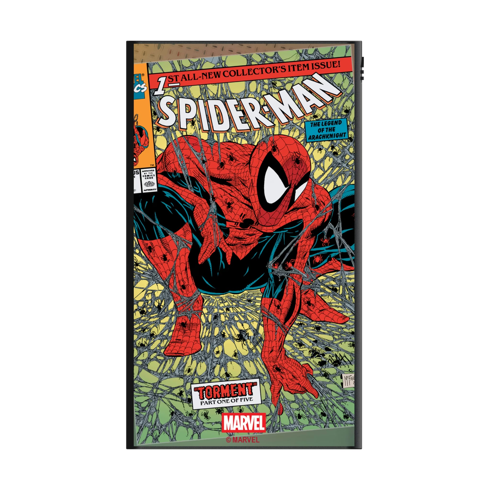 Marvel Spider-Man Classic Cover 5000mAh Flat Powerbank