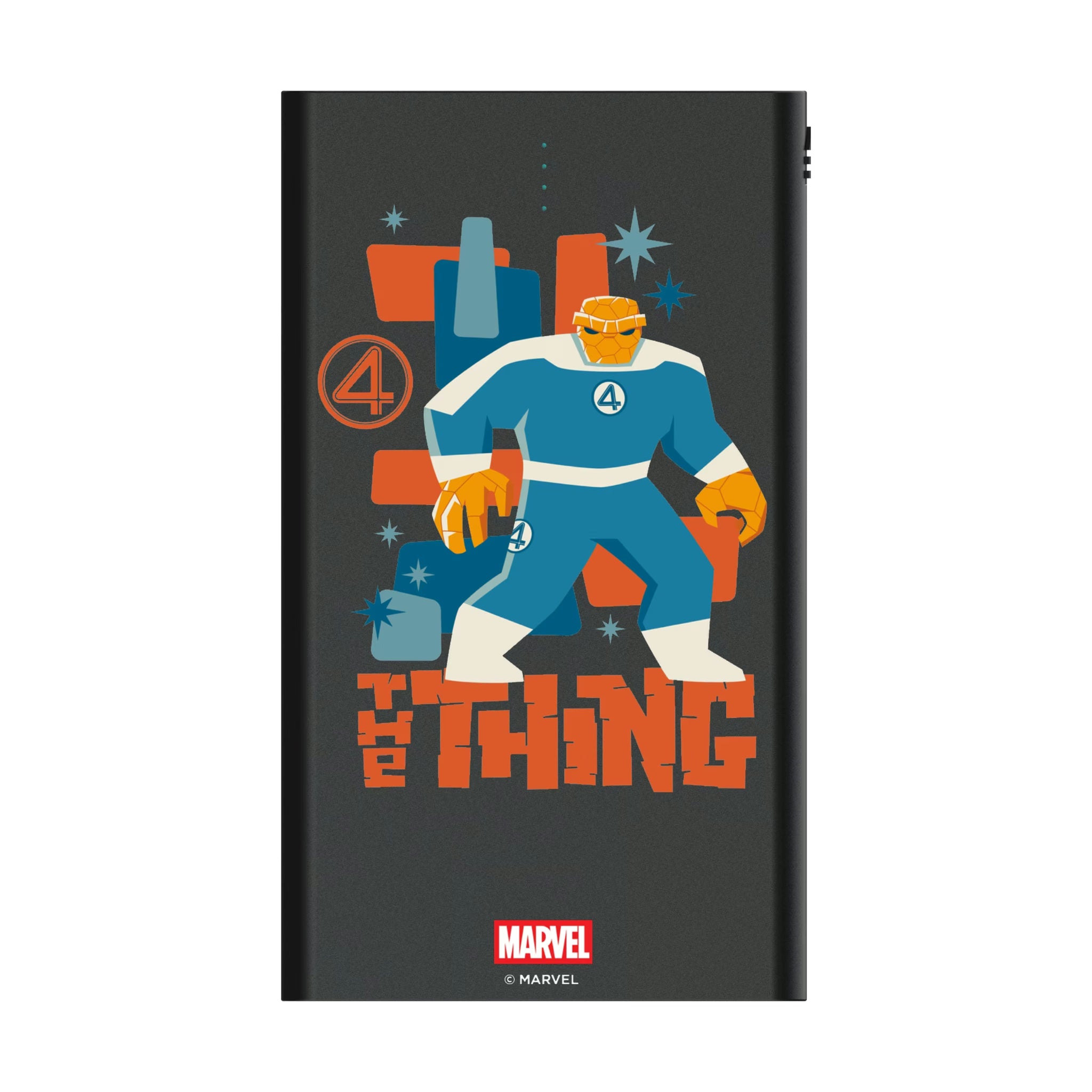 Marvel The Thing Badge 5000mAh Flat Powerbank