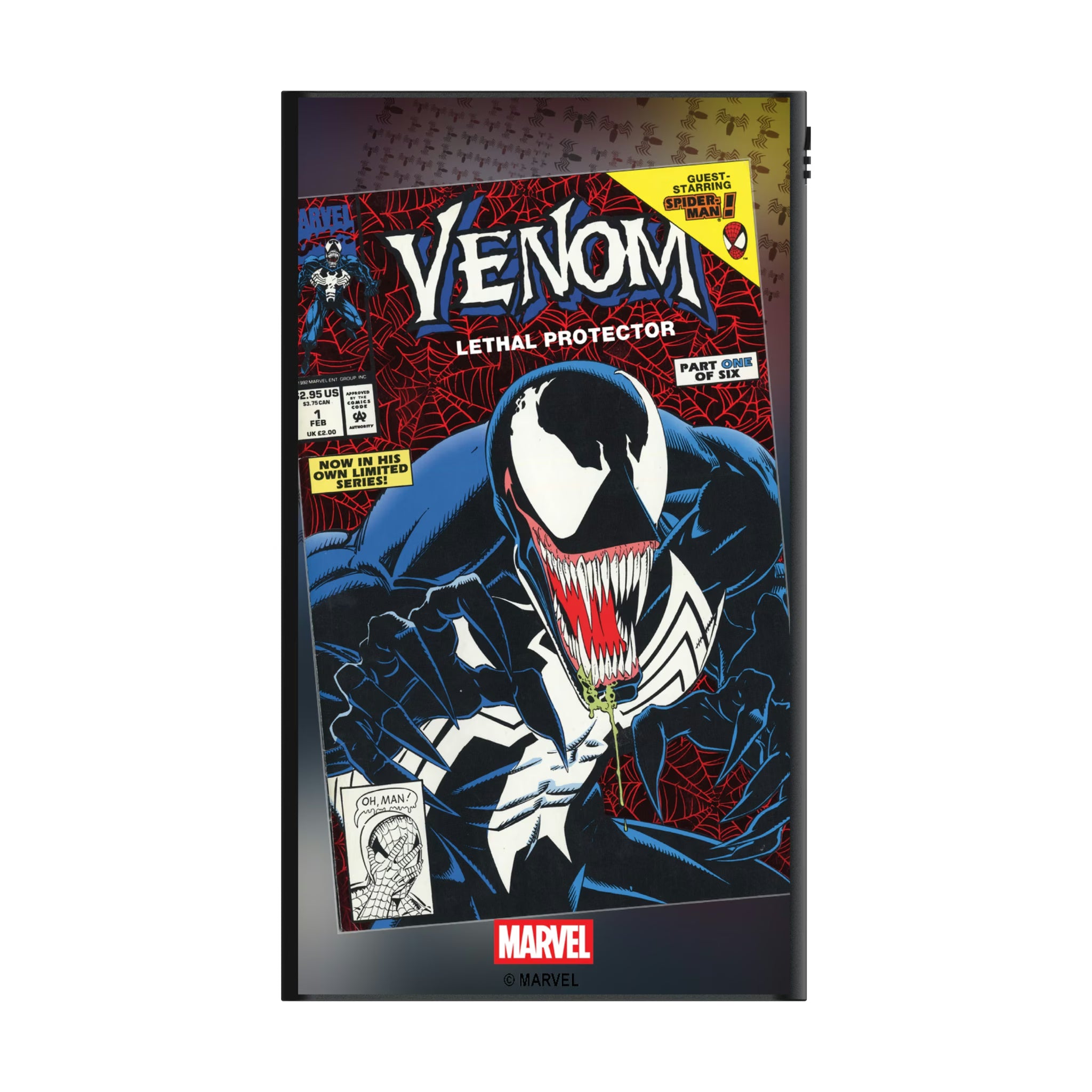 Marvel Venom Classic Cover 5000mAh Flat Powerbank