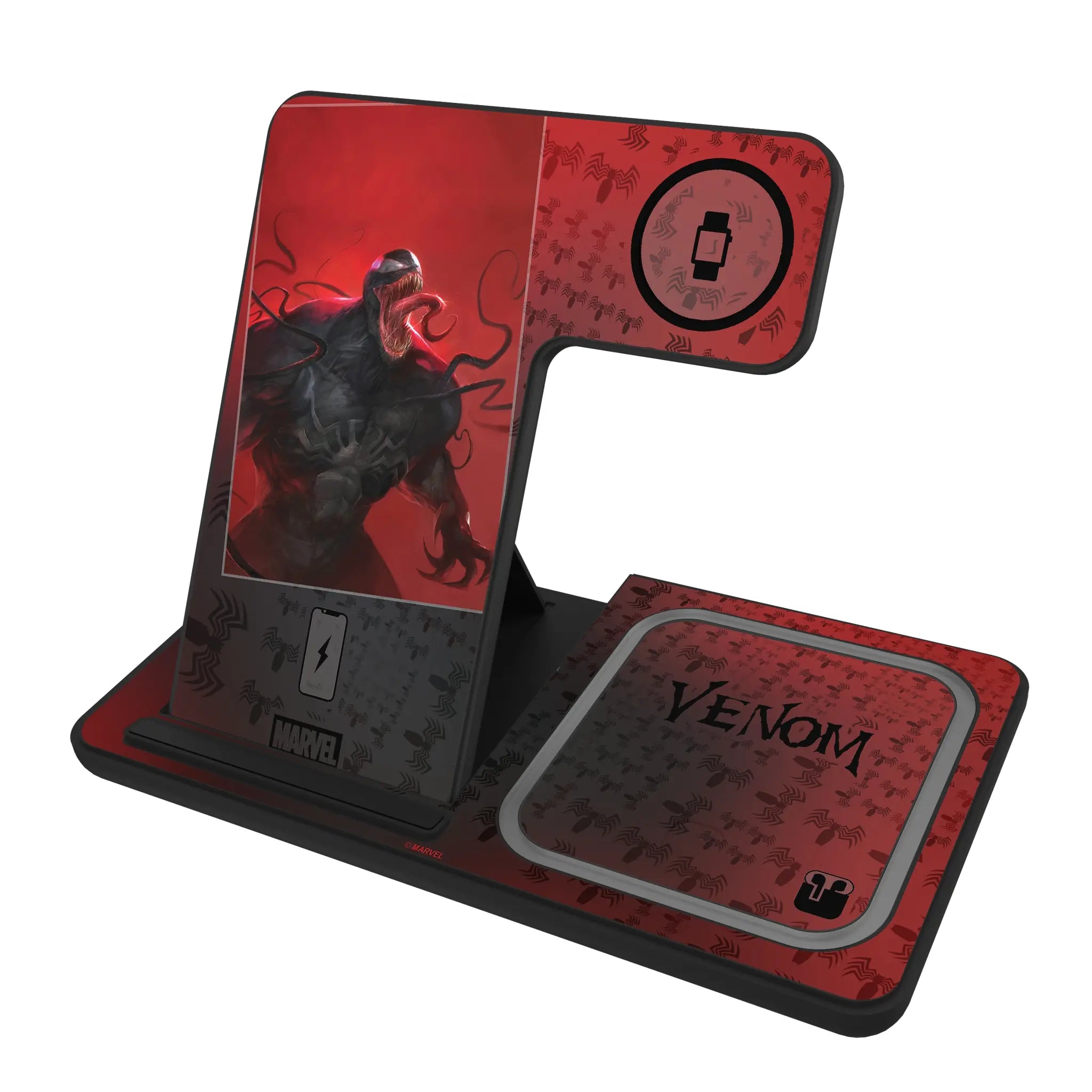 Marvel Venom Cover Art 3 in 1 Charging Station