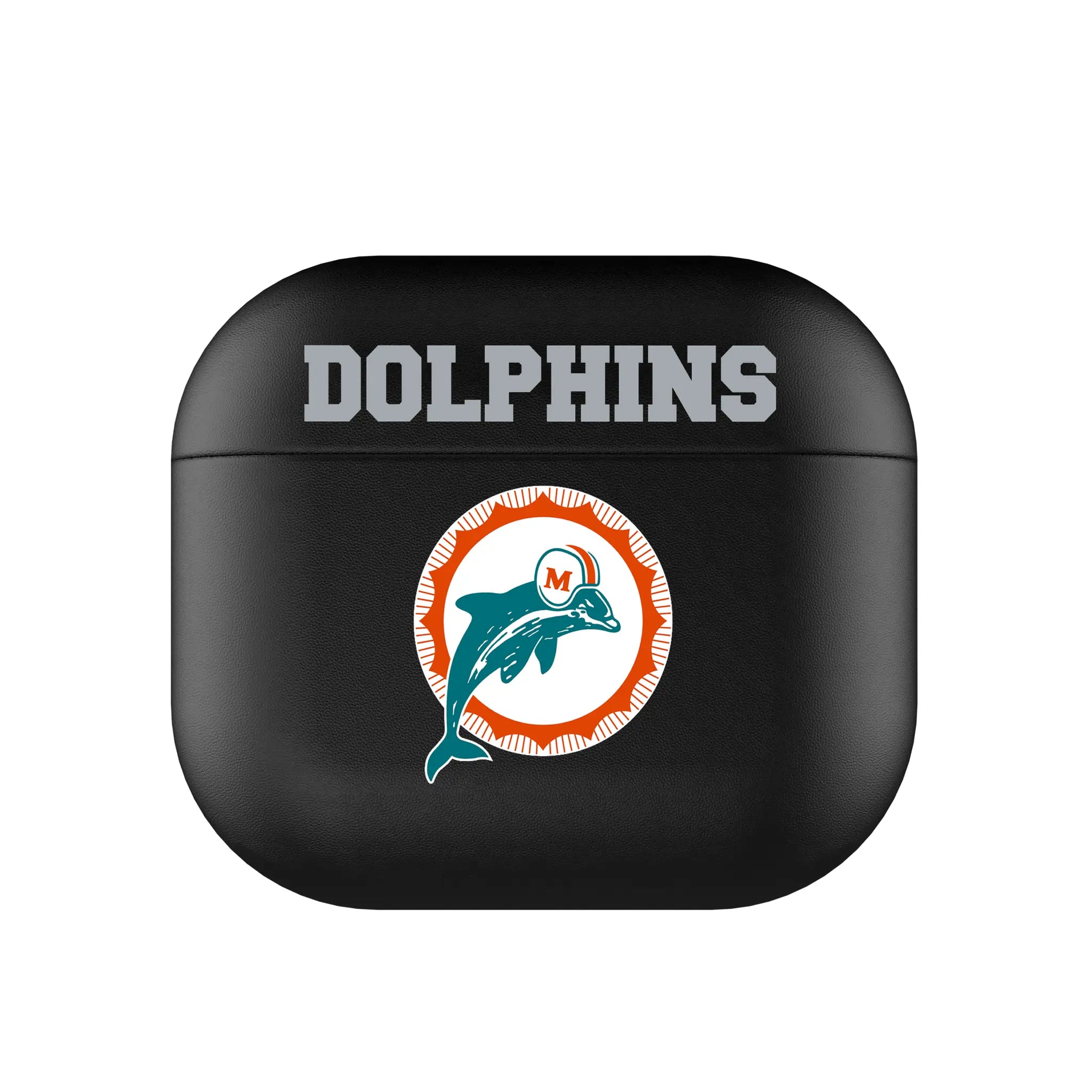 Miami Dolphins 1966-1973 Historic Collection Insignia AirPods AirPod Case Cover#Device_AirPods 3rd Gen