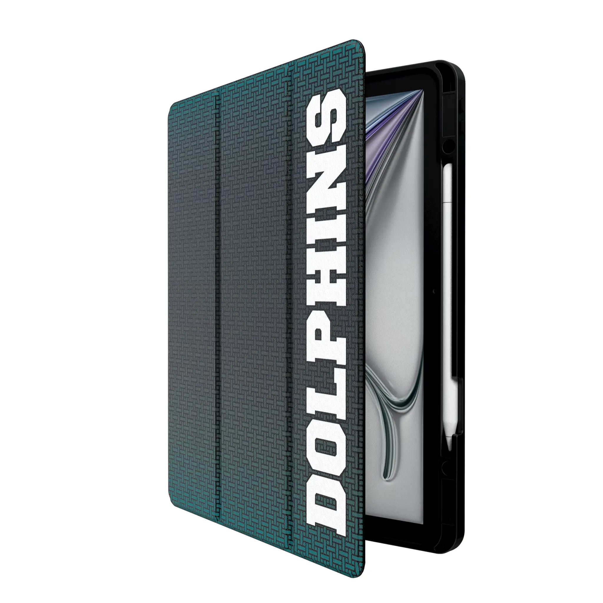 Miami Dolphins 1966-1973 Historic Collection Linen iPad Tablet Case for Apple iPad