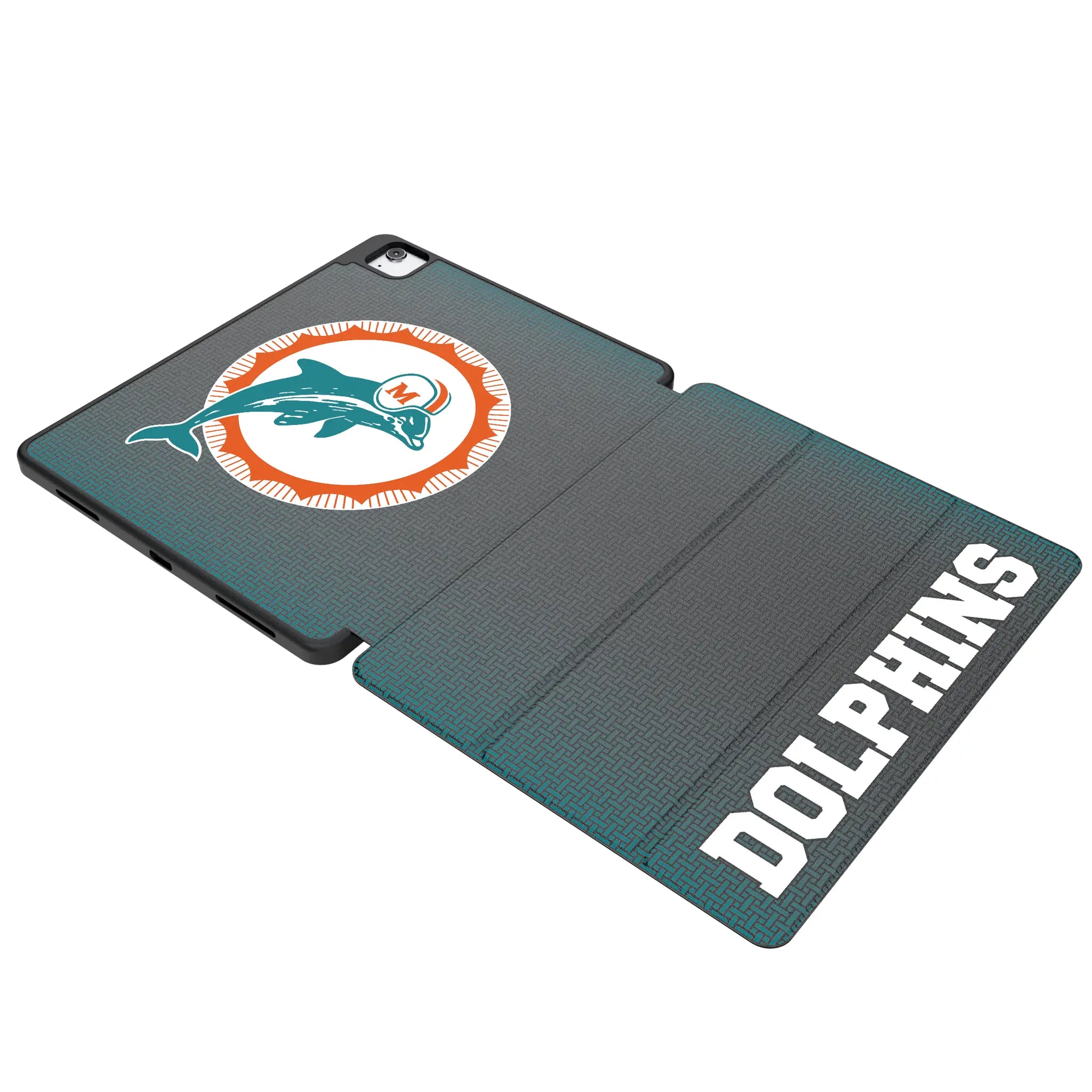 Miami Dolphins 1966-1973 Historic Collection Linen iPad Tablet Case for Apple iPad