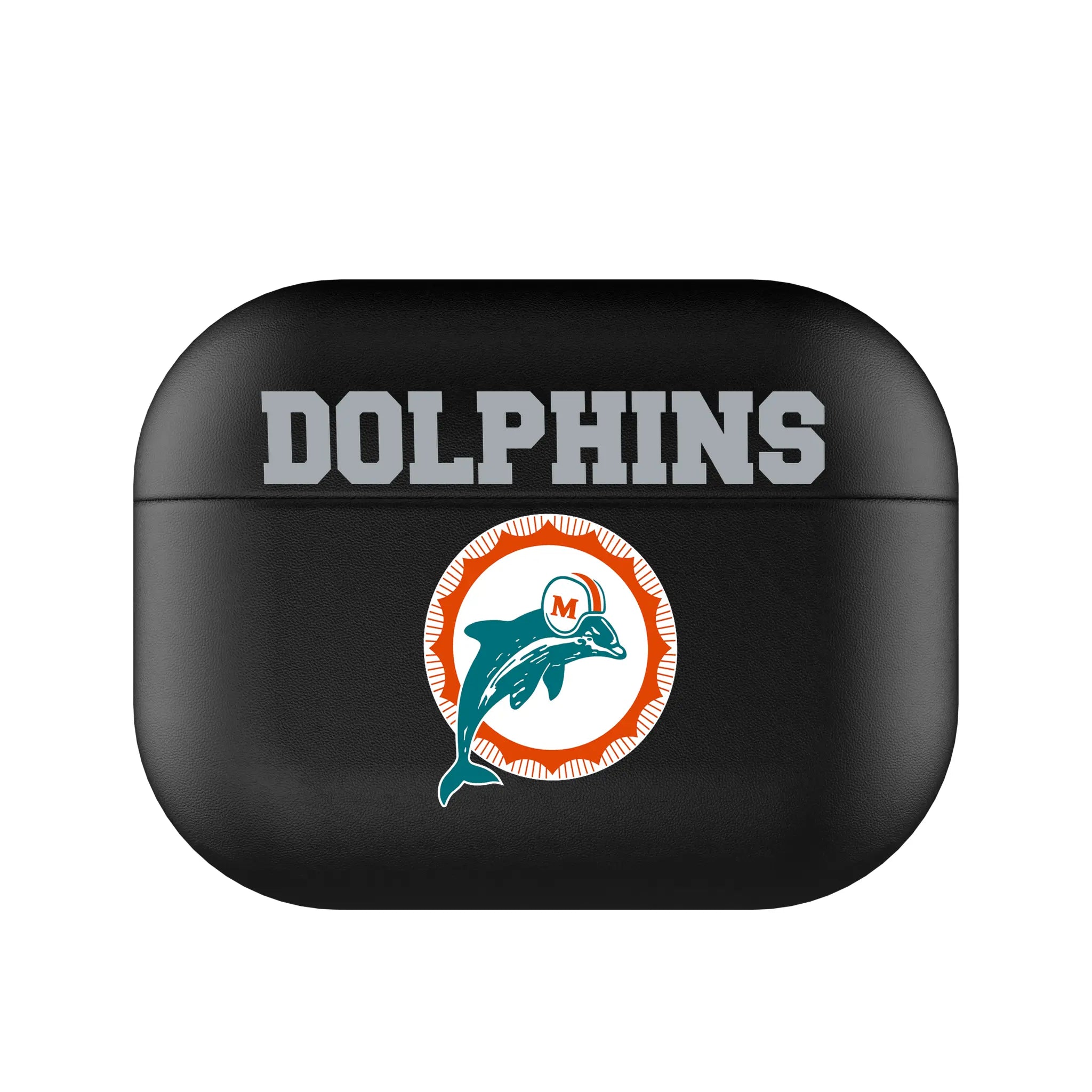 Miami Dolphins 1966-1973 Historic Collection Personalized Insignia AirPods AirPod Case Cover#Device_AirPods Pro 1st Gen
