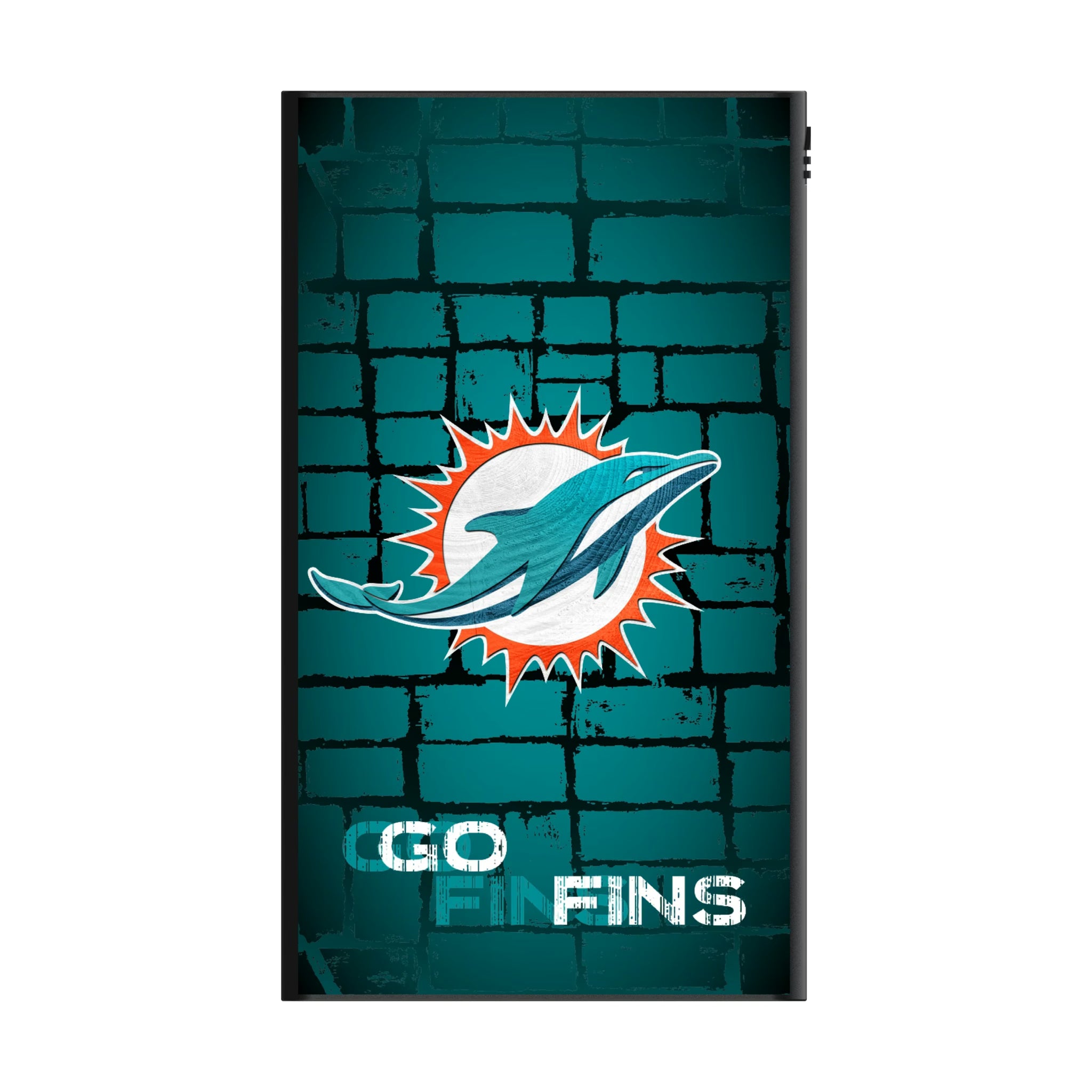 Miami Dolphins Brick 5000mAh Flat Powerbank