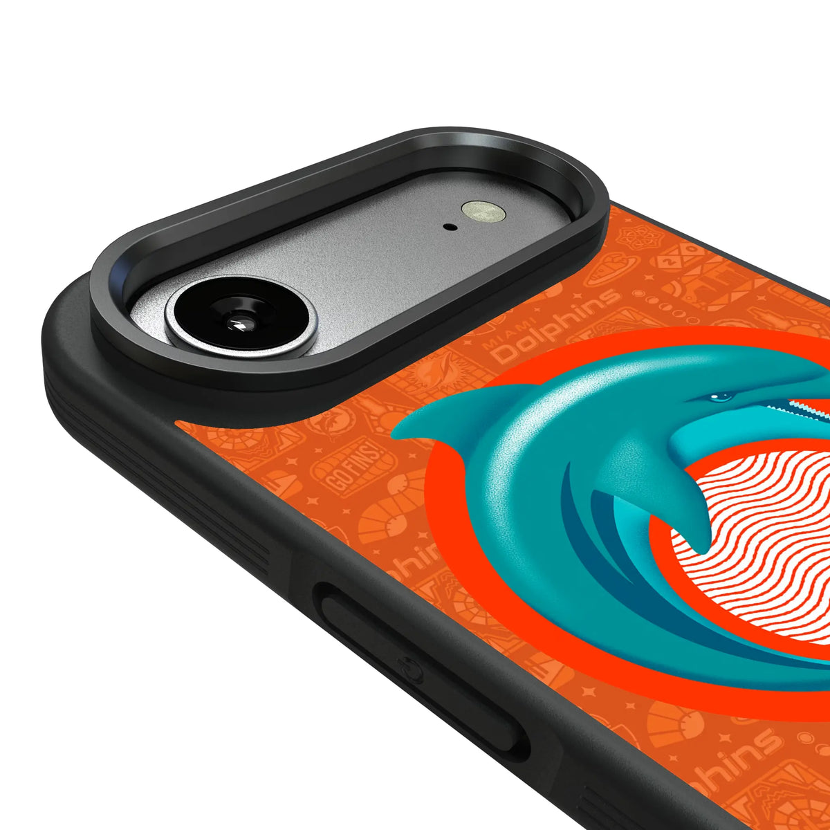 Miami Dolphins Deco iPhone Bump Phone Case for Apple iPhone - Detail#Device_iPhone Air