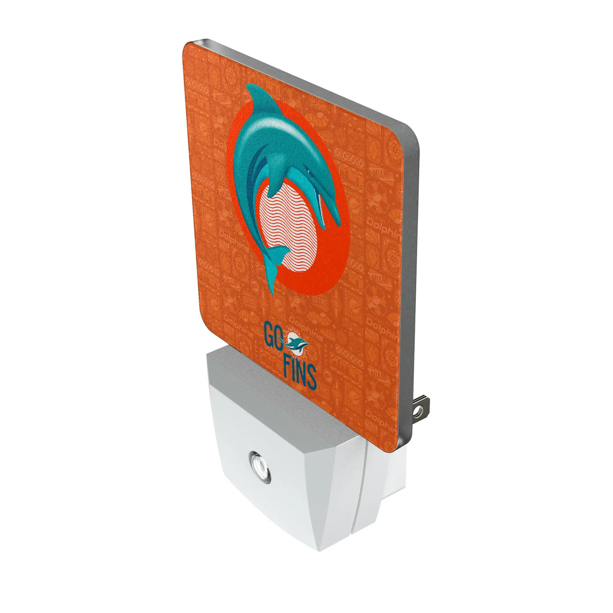Miami Dolphins Deco Night Light 2-Pack - Isometric View