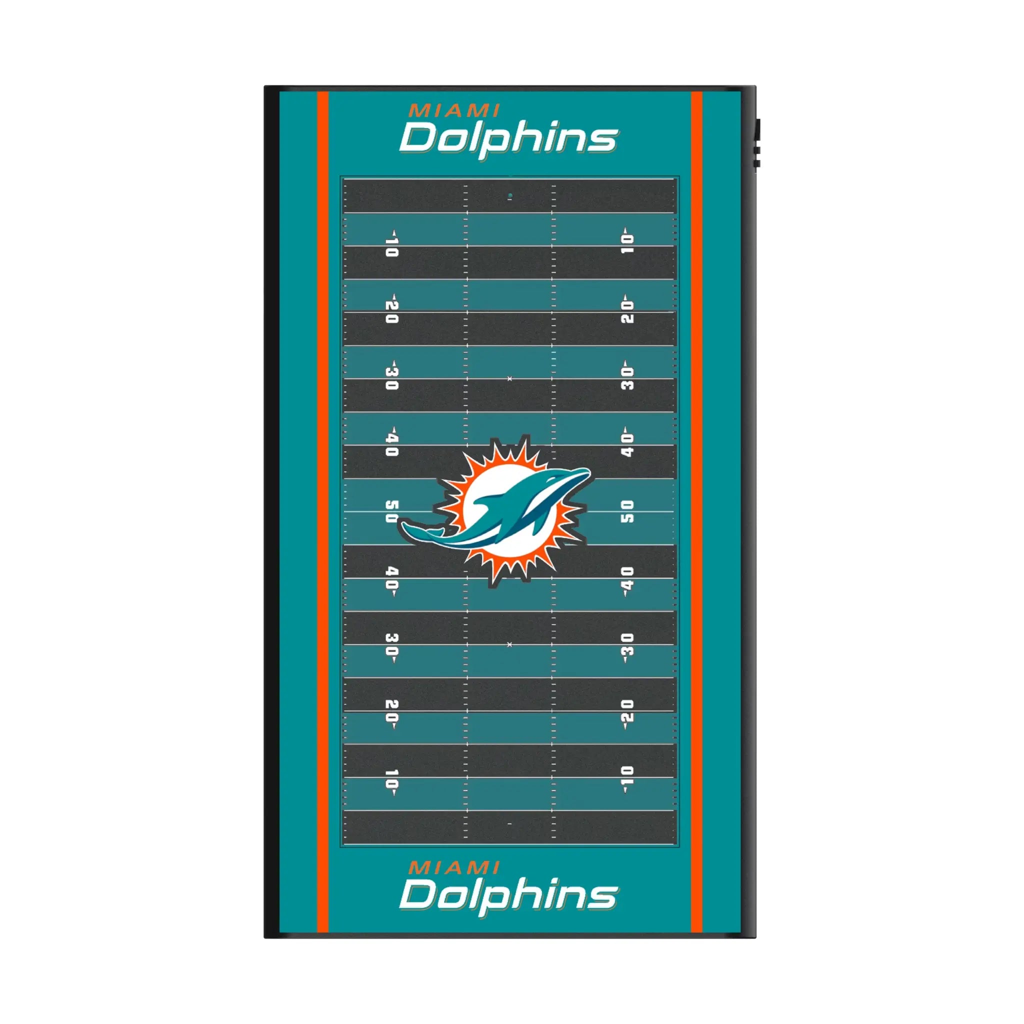 Miami Dolphins Field 5000mAh Flat Power Bank