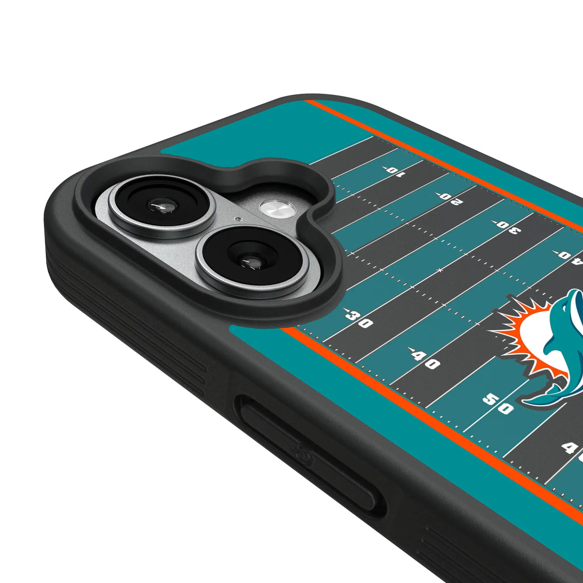 Miami Dolphins Field iPhone Bump Phone Case for Apple iPhone - Detail#Device_iPhone 17