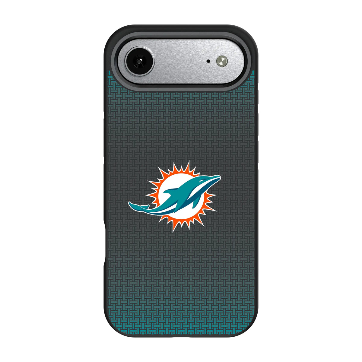Miami Dolphins Linen iPhone Bump Phone Case for Apple iPhone#Device_iPhone Air