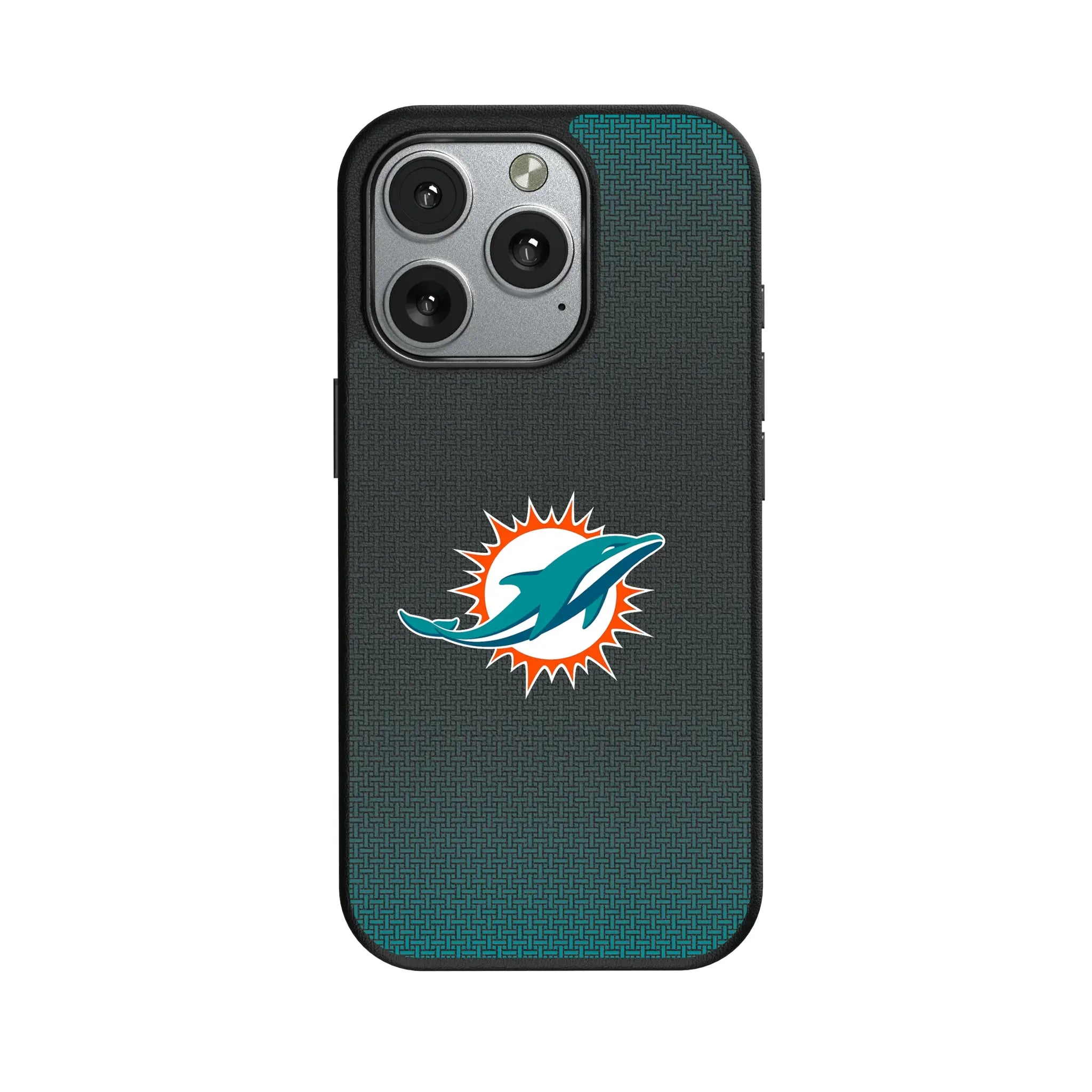 Miami Dolphins Linen iPhone MagSafe Compatible Phone Case for Apple iPhone