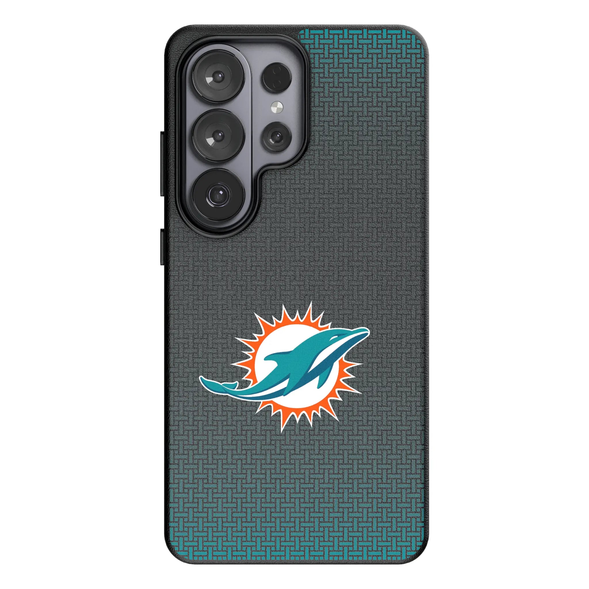 Miami Dolphins Linen Galaxy MagSafe Compatible Phone Case for Samsung Galaxy#Device_Galaxy S26 Ultra