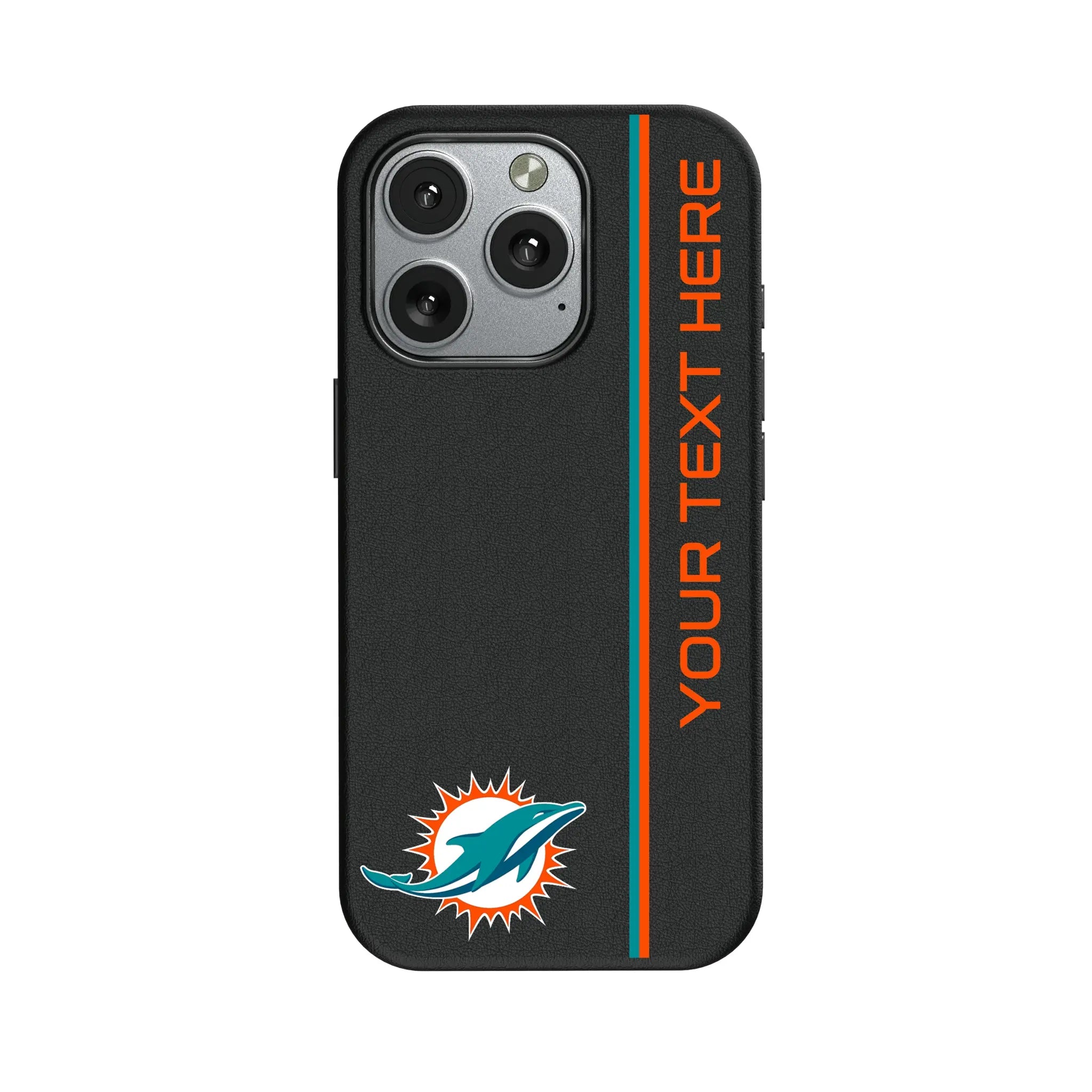 Miami Dolphins Personalized Sidebard iPhone MagSafe Compatible Phone Case for Apple iPhone