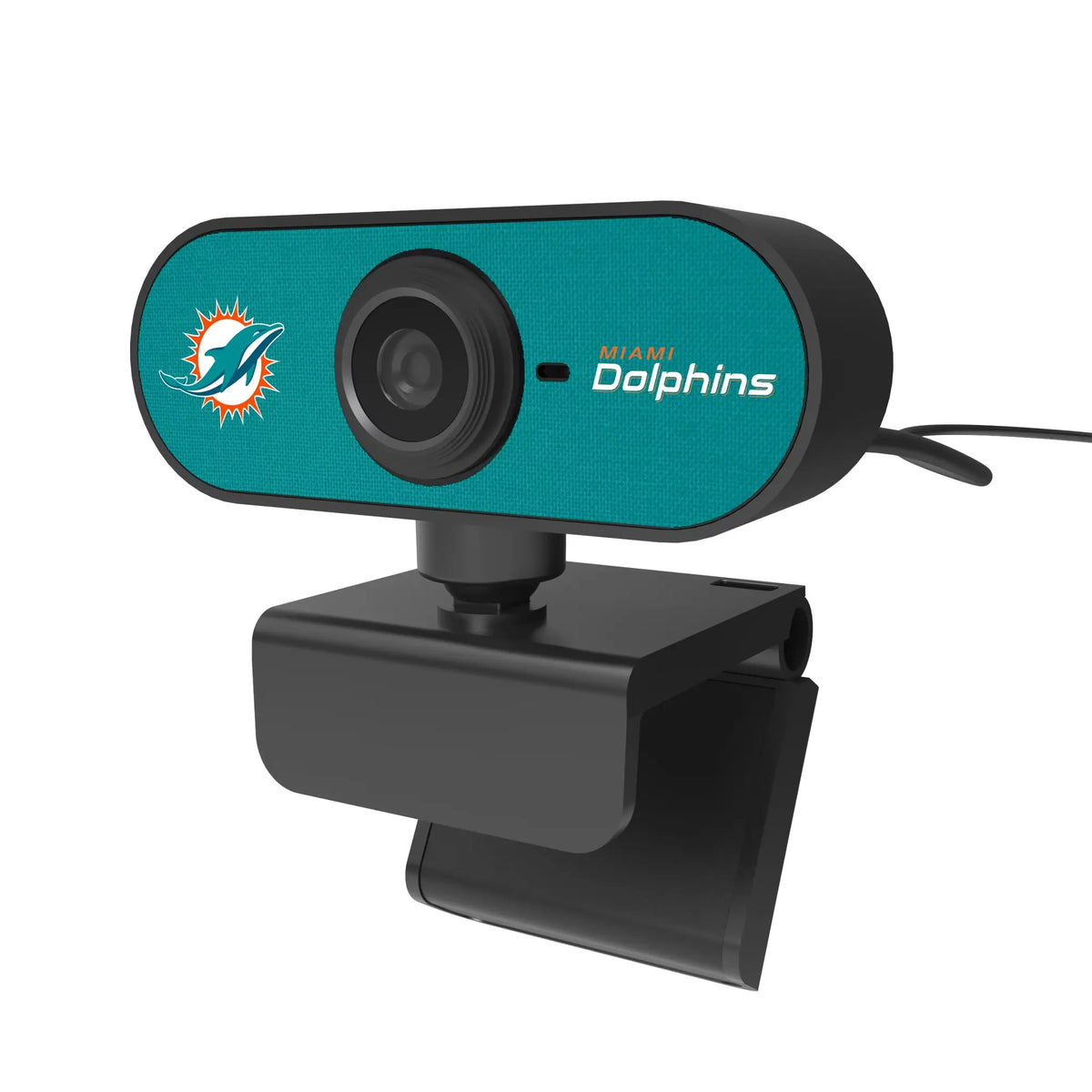 Miami Dolphins Solid Webcam - Isometric View