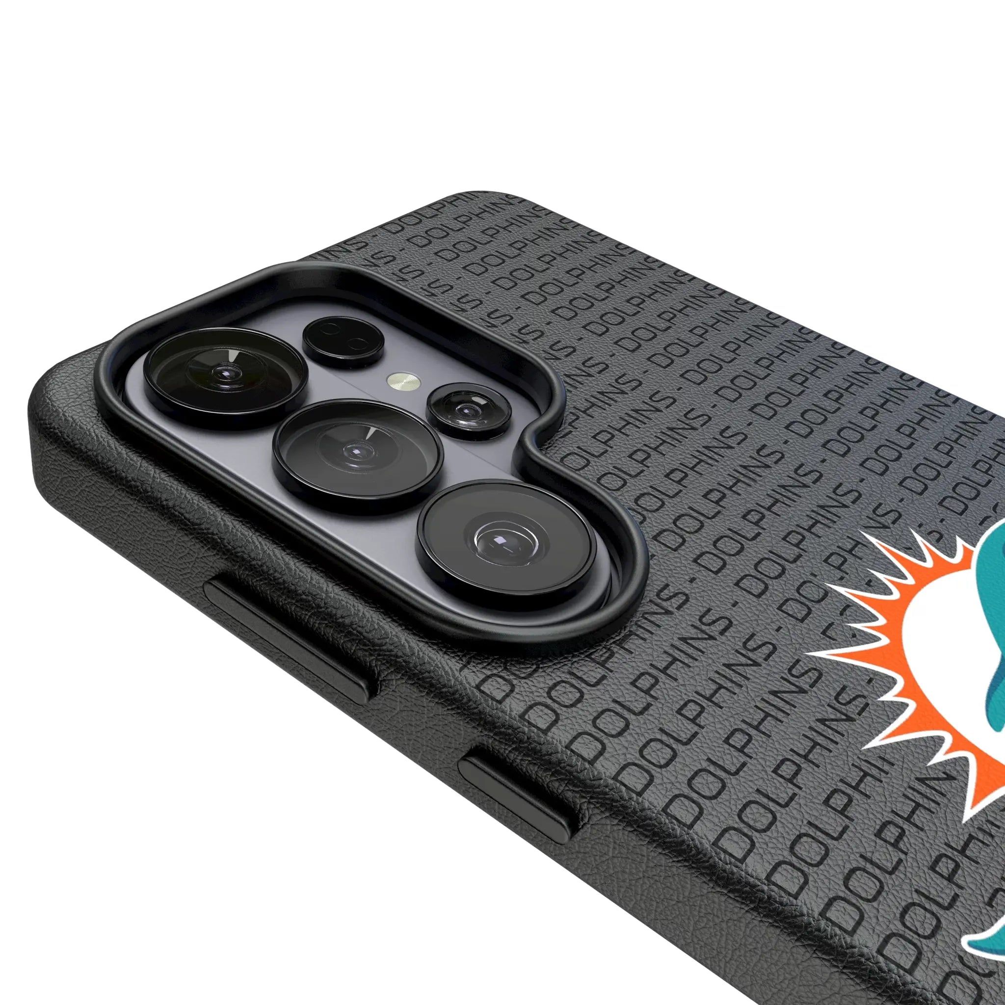 Miami Dolphins Text Backdrop Galaxy MagSafe Compatible Phone Case for Samsung Galaxy - Detail#Device_Galaxy S26 Ultra