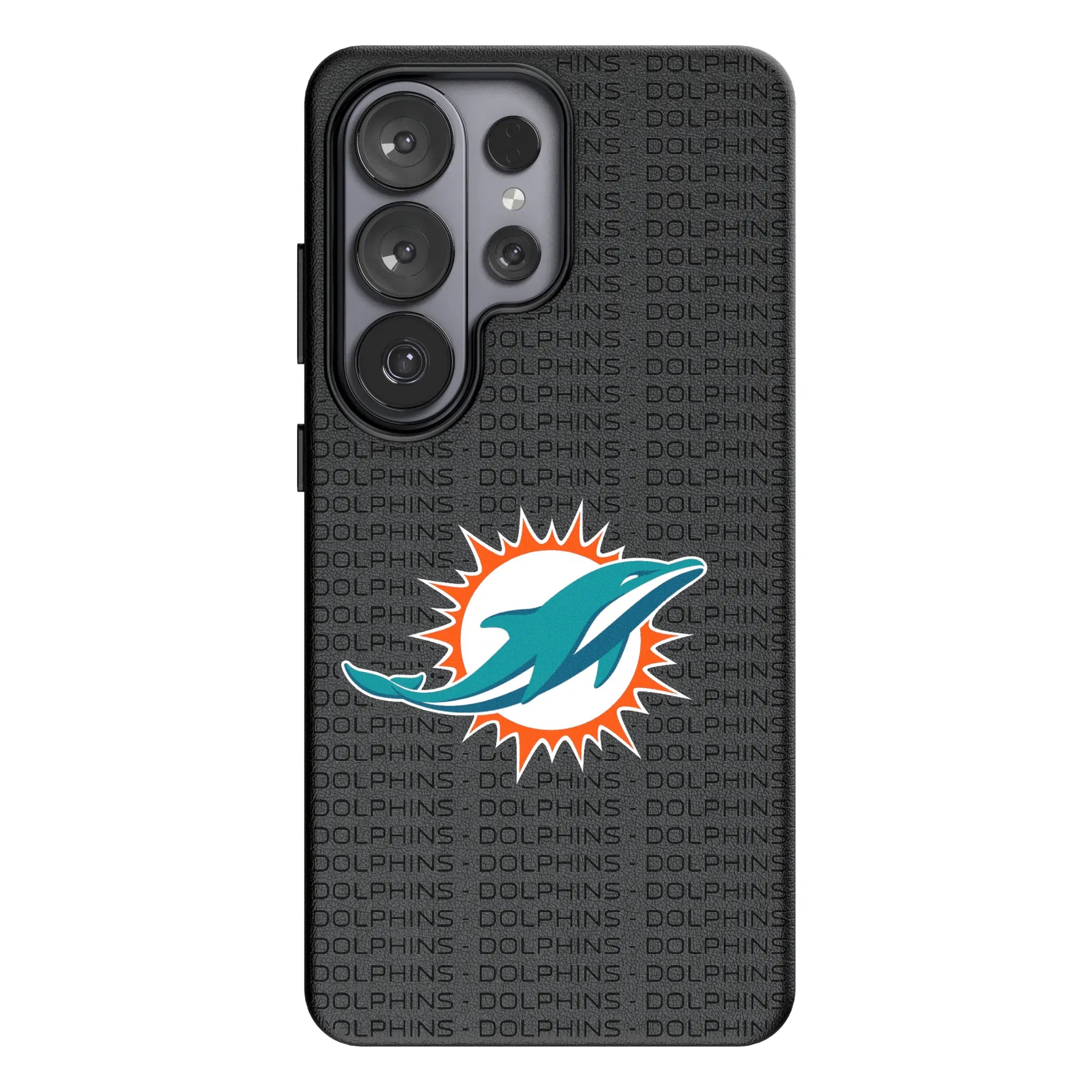 Miami Dolphins Text Backdrop Galaxy MagSafe Compatible Phone Case for Samsung Galaxy#Device_Galaxy S26 Ultra