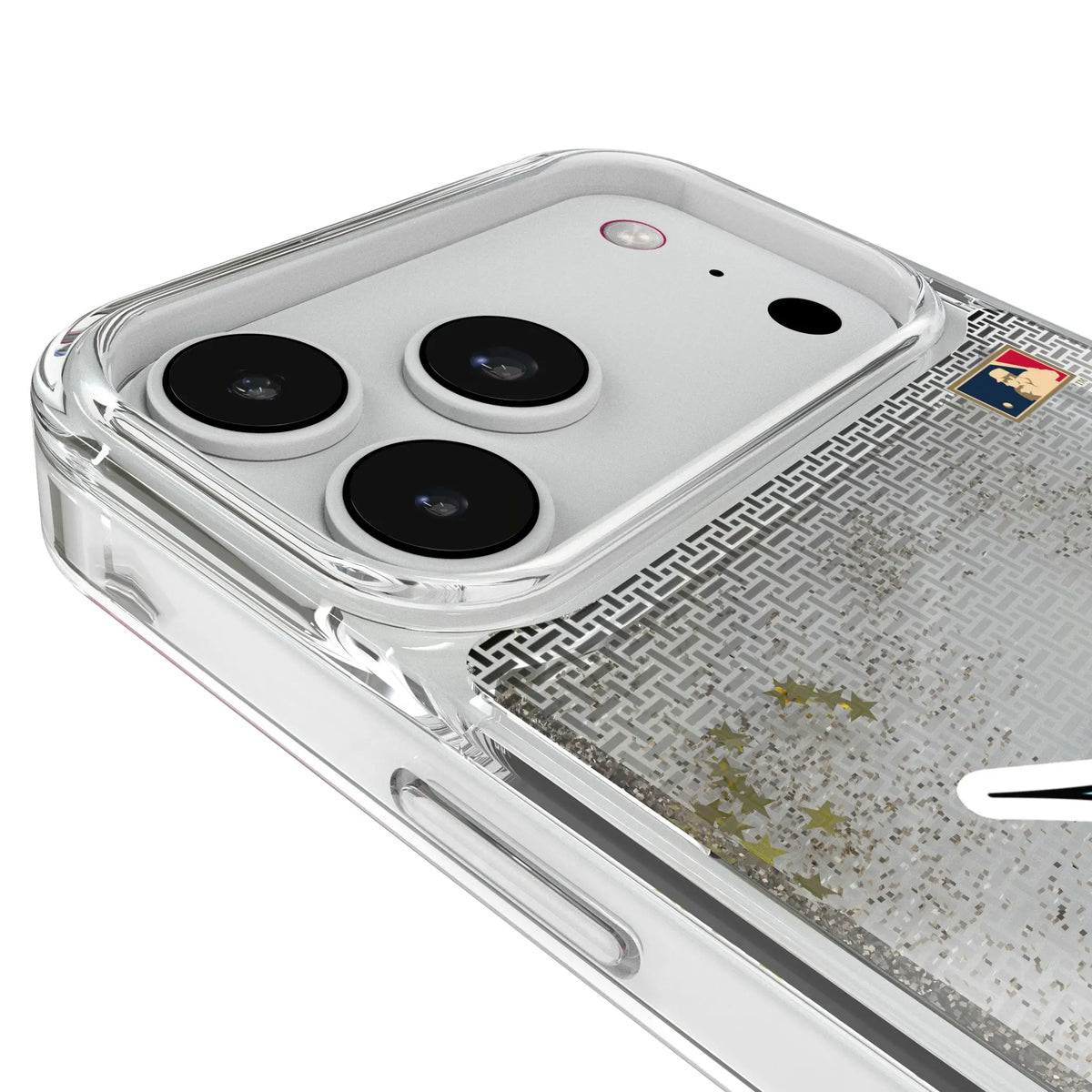 Miami Marlins 1993-2011 - Cooperstown Collection Linen iPhone Glitter Phone Case for Apple iPhone - Detail#Device_iPhone 18 Pro Max