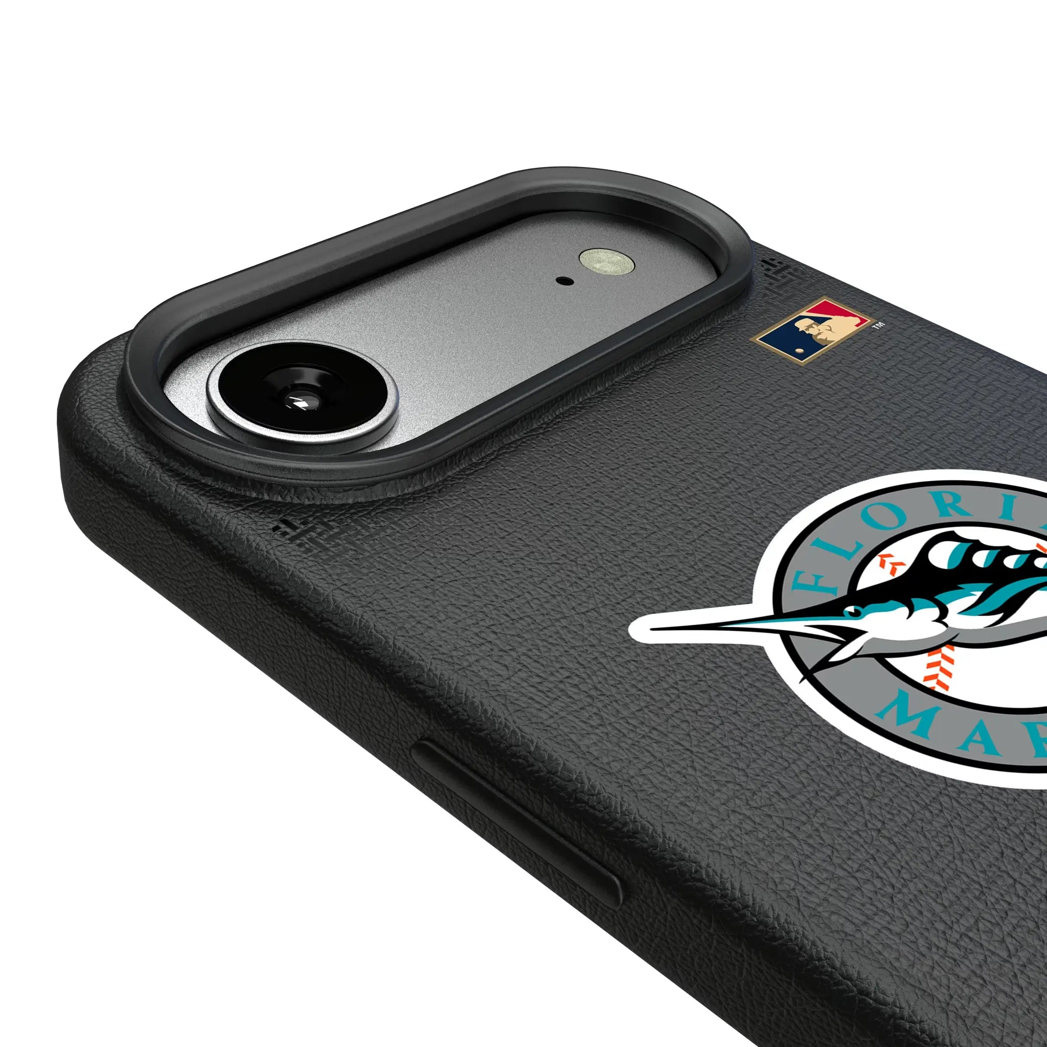 Miami Marlins 1993-2011 - Cooperstown Collection Linen iPhone MagSafe Compatible Phone Case for Apple iPhone - Detail#Device_iPhone Air