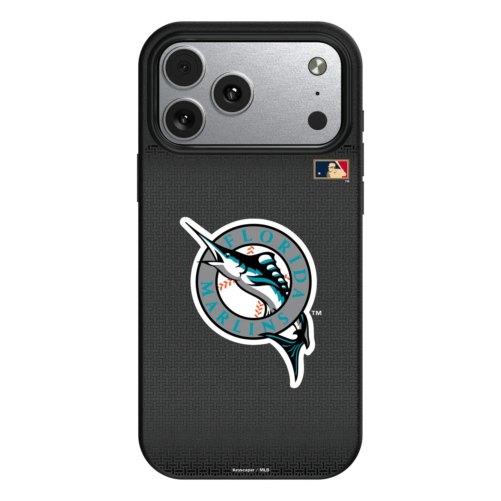 Miami Marlins 1993-2011 - Cooperstown Collection Linen iPhone MagSafe Compatible Phone Case for Apple iPhone#Device_iPhone 17 Pro Max