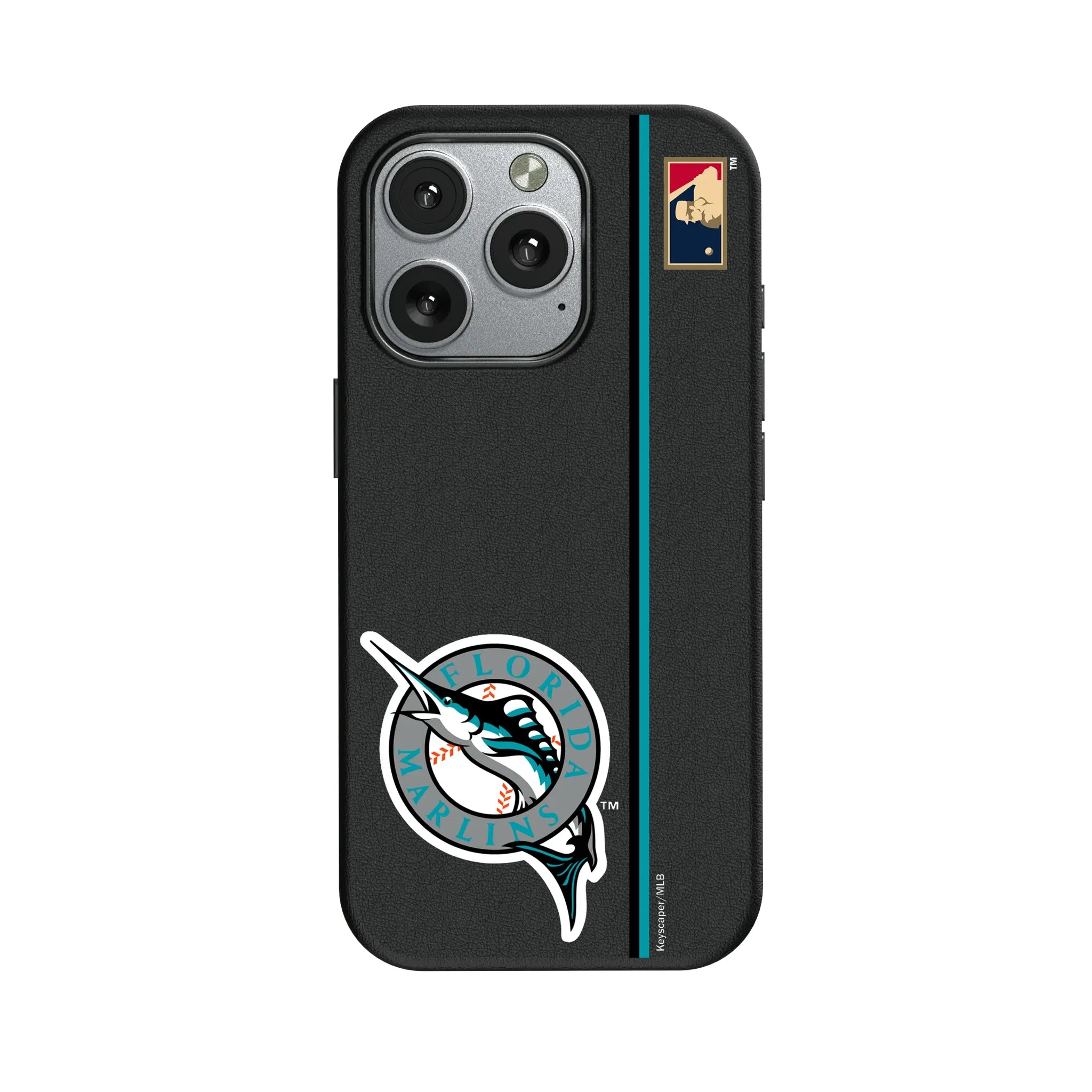Miami Marlins 1993-2011 - Cooperstown Collection Sidebar iPhone MagSafe Compatible Phone Case for Apple iPhone