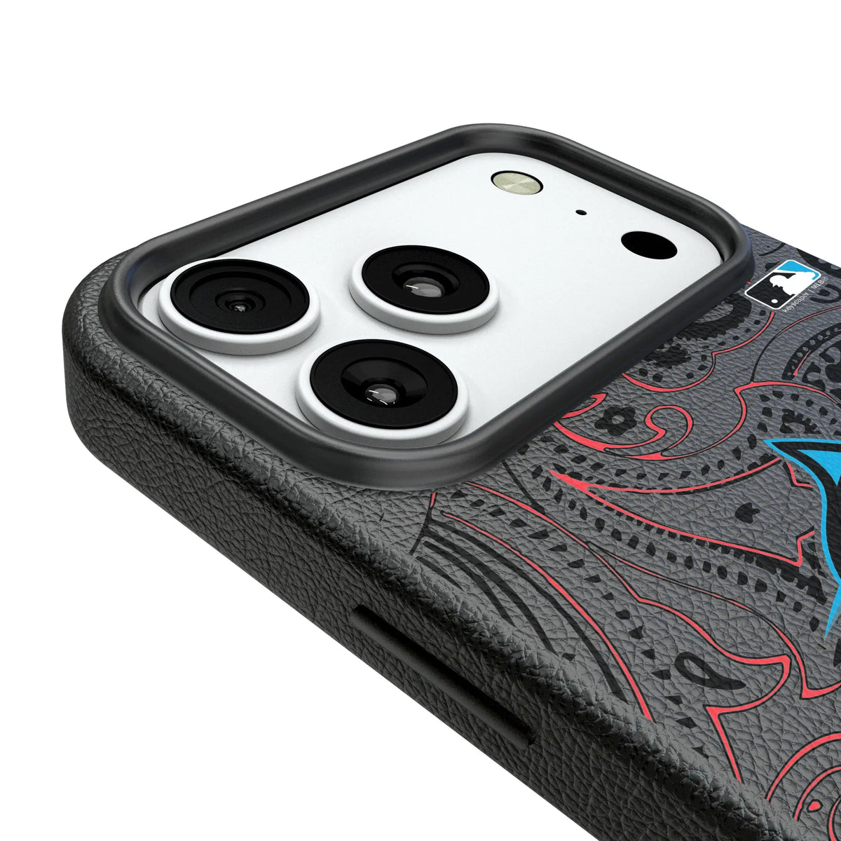 Miami Marlins Paisley iPhone MagSafe Compatible Phone Case for Apple iPhone - Detail#Device_iPhone 18 Pro Max