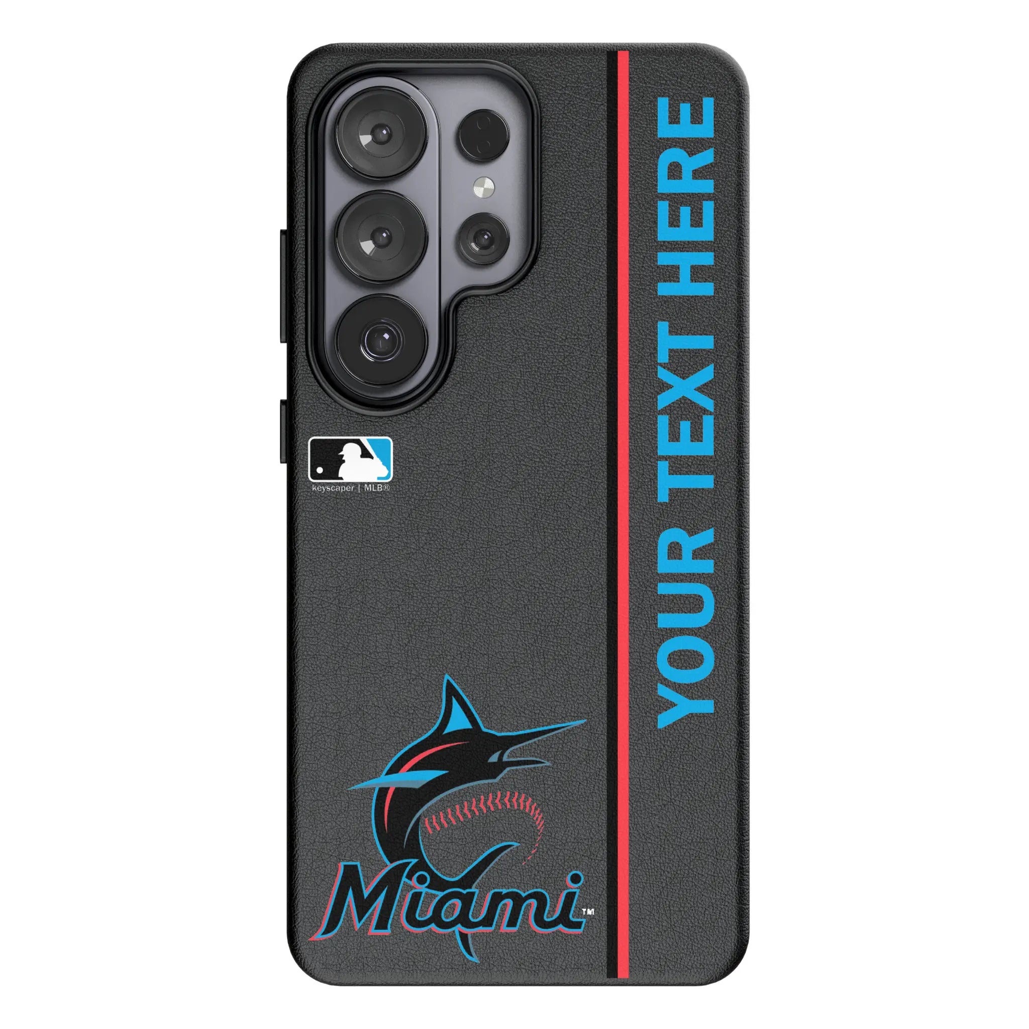 Miami Marlins Personalized Sidebard Galaxy MagSafe Compatible Phone Case for Samsung Galaxy#Device_Galaxy S26 Ultra