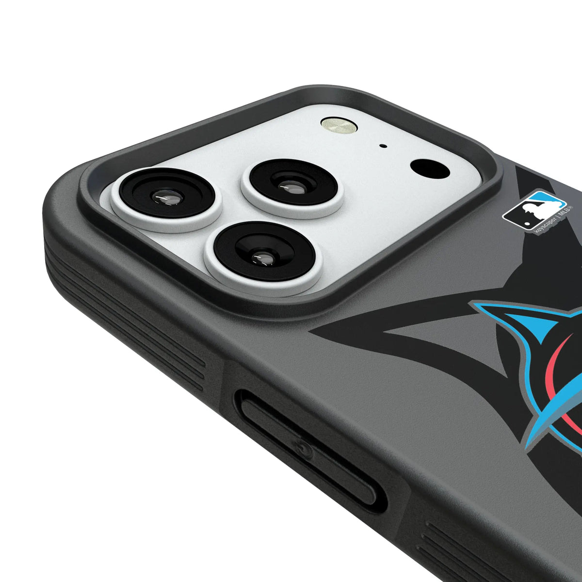 Miami Marlins Personalized Tilt iPhone Bump Phone Case for Apple iPhone - Detail#Device_iPhone 18 Pro