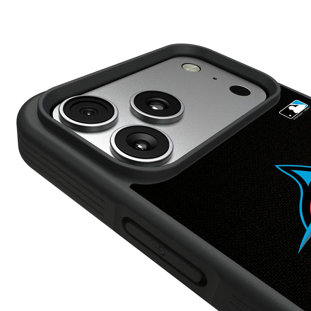 Miami Marlins Solid iPhone Bump Phone Case for Apple iPhone - Detail#Device_iPhone 17 Pro Max