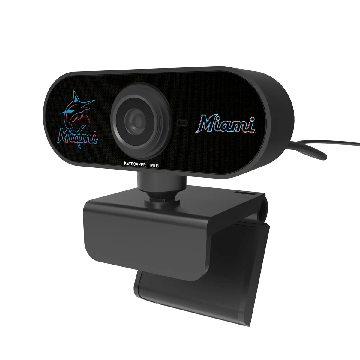 Miami Marlins Solid Webcam - Isometric View
