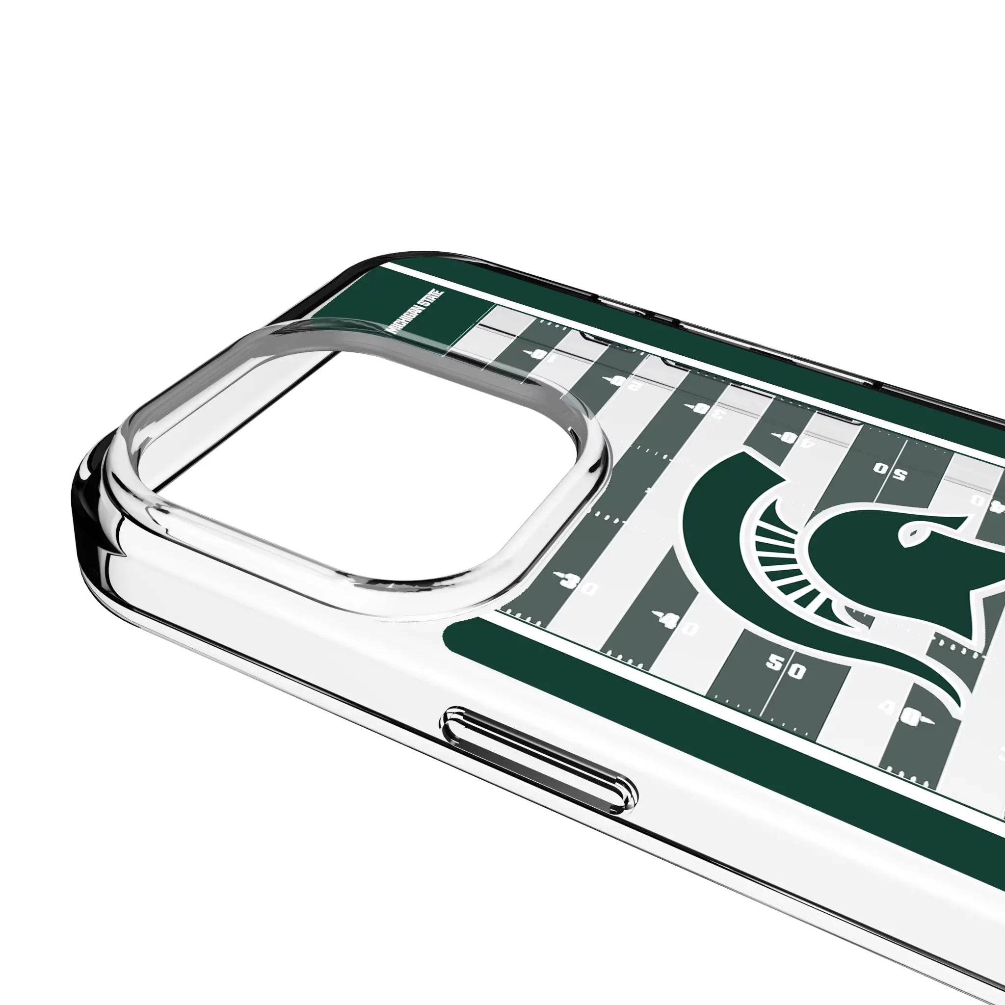 Michigan State University Spartans Field iPhone Clear Phone Case for Apple iPhone - Detail
