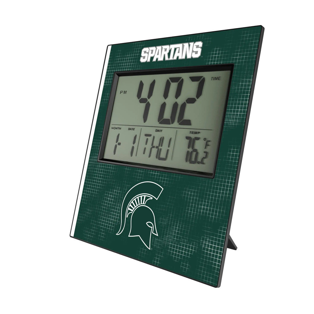 Michigan State University Spartans Hatch Wall Clock