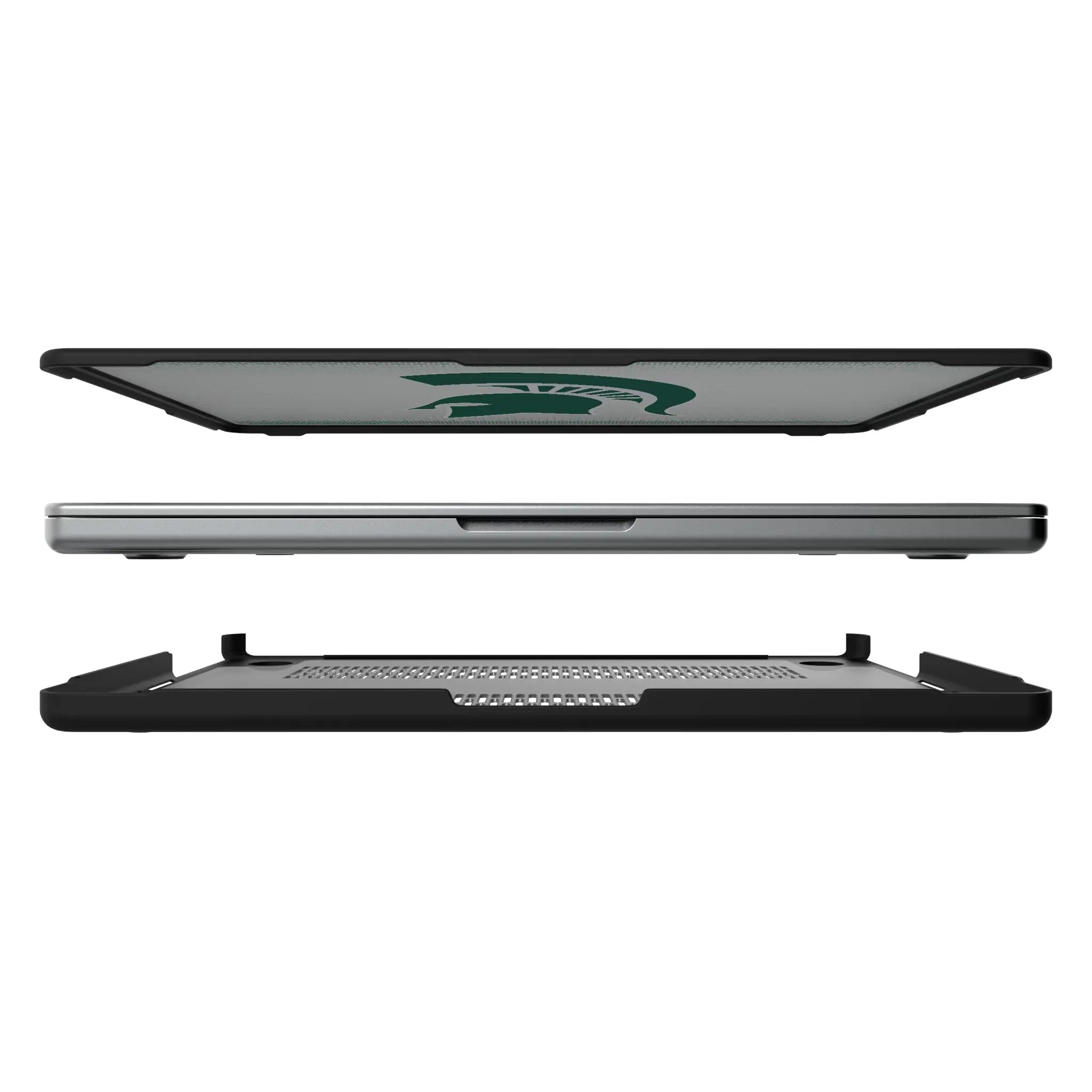 Michigan State University Spartans Linen MacBook Laptop Case for Apple MacBook