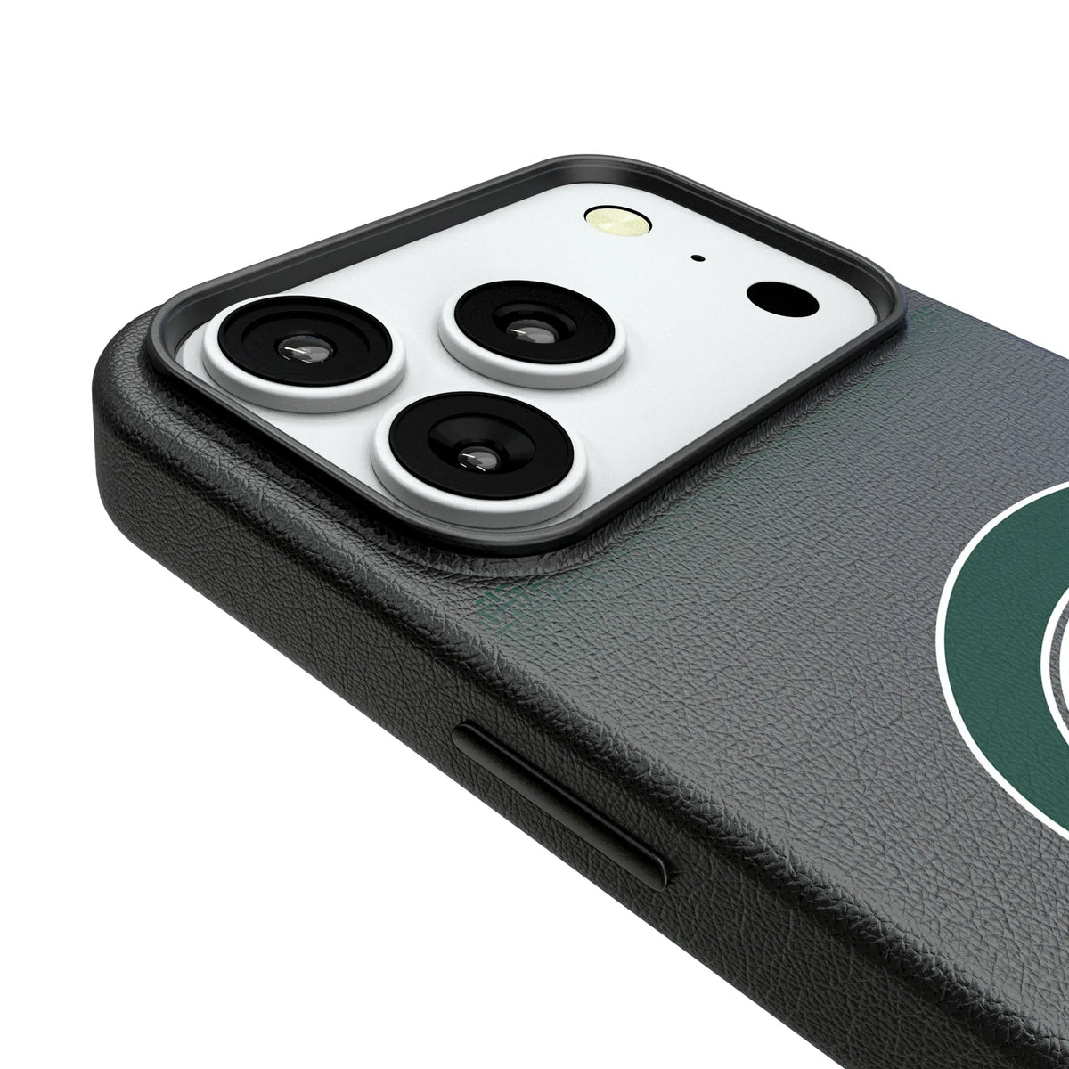 Michigan State University Spartans Linen iPhone MagSafe Compatible Phone Case for Apple iPhone - Detail#Device_iPhone 18 Pro
