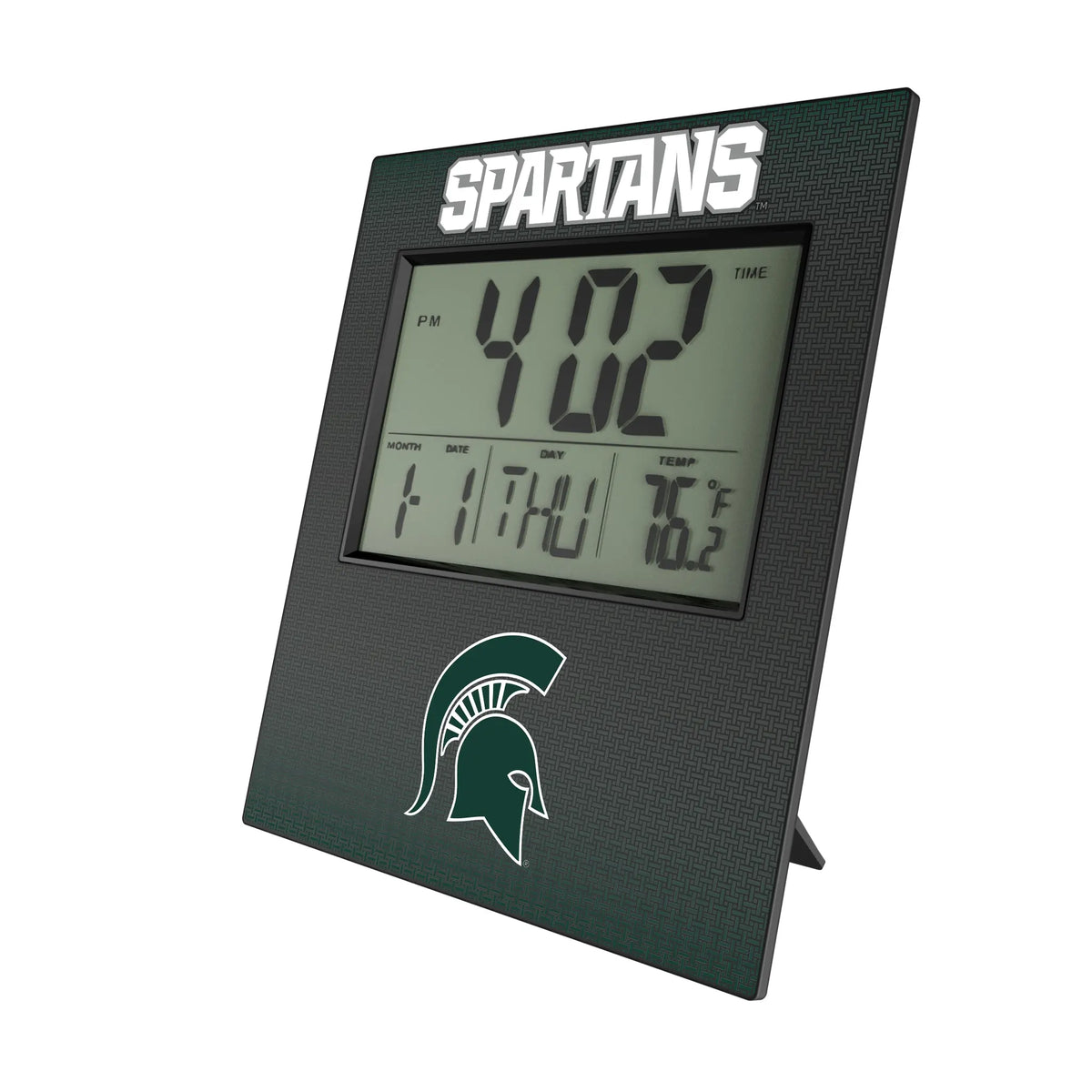 Michigan State University Spartans Linen Wall Clock