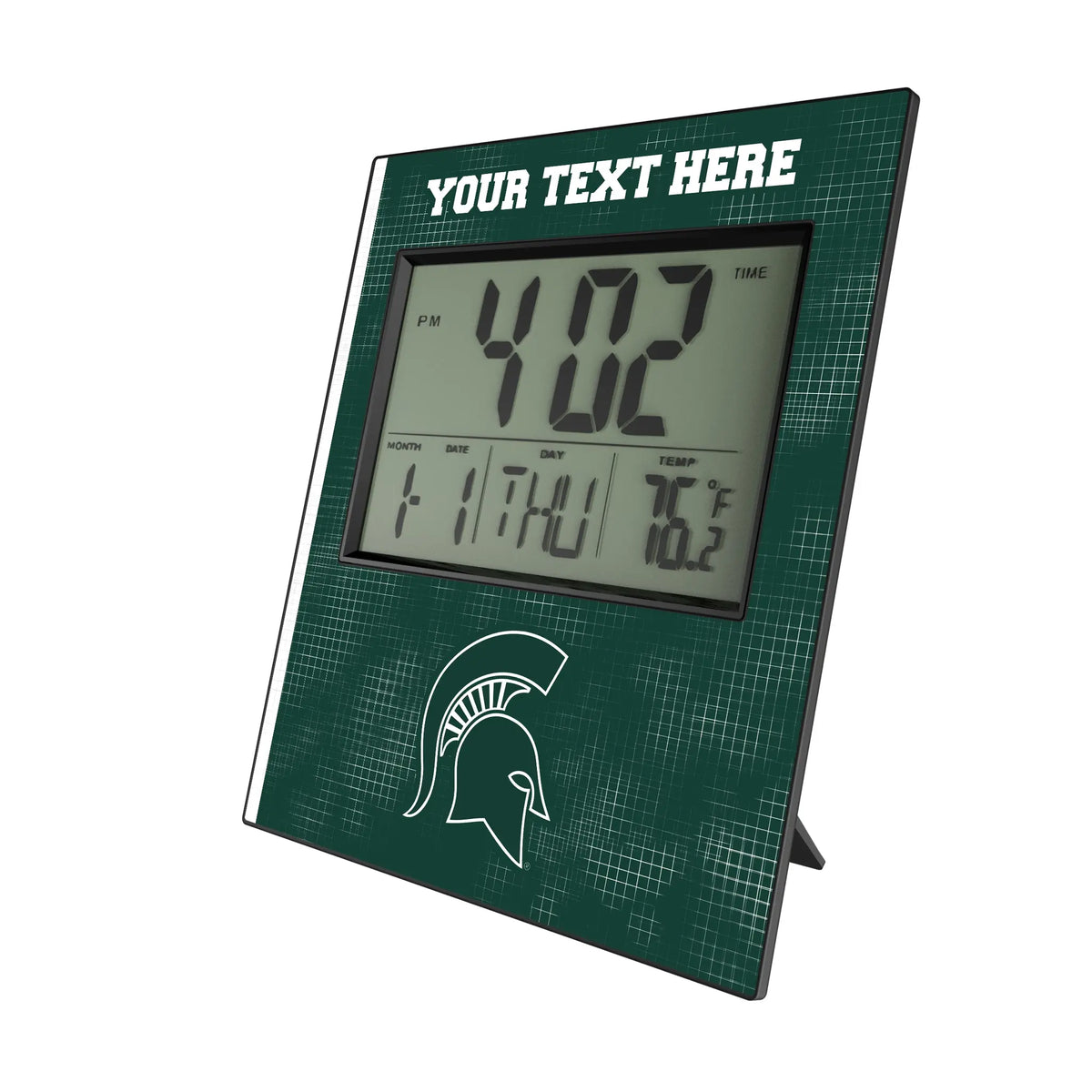 Michigan State University Spartans Personalized Hatch Wall Clock