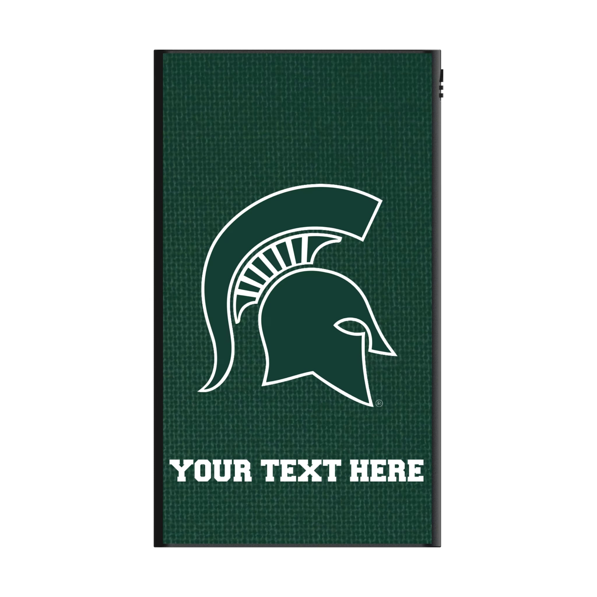 Michigan State University Spartans Personalized Solid 5000mAh Flat Powerbank