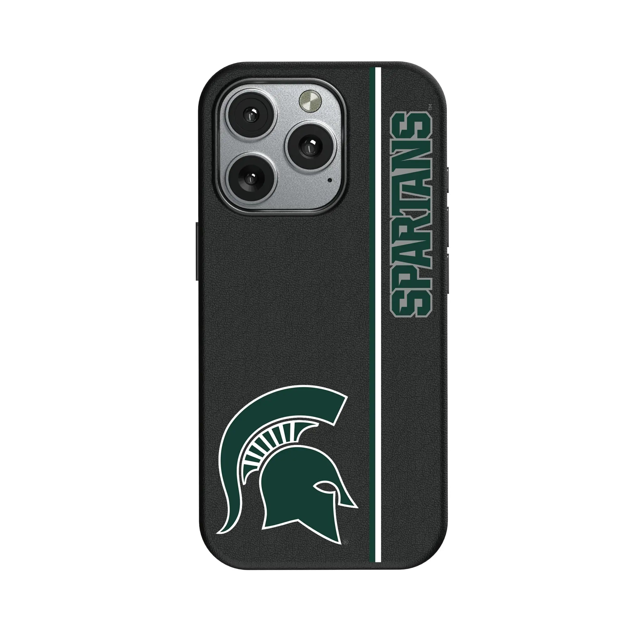 Michigan State University Spartans Sidebar iPhone MagSafe Compatible Phone Case for Apple iPhone