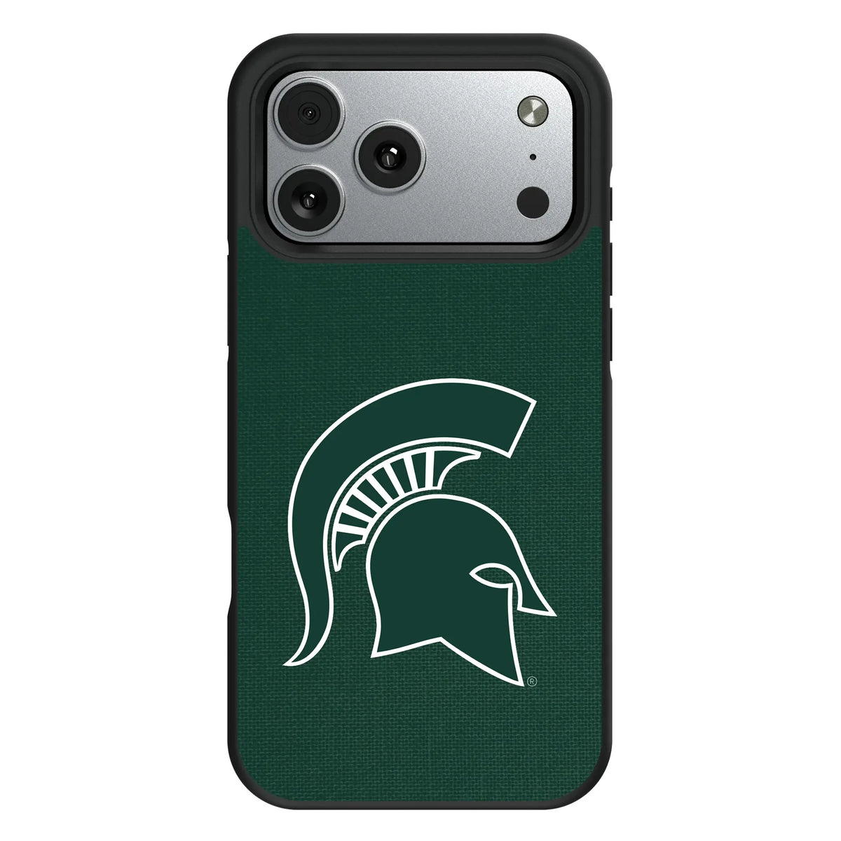 Michigan State University Spartans Solid iPhone Bump Phone Case for Apple iPhone#Device_iPhone 17 Pro Max