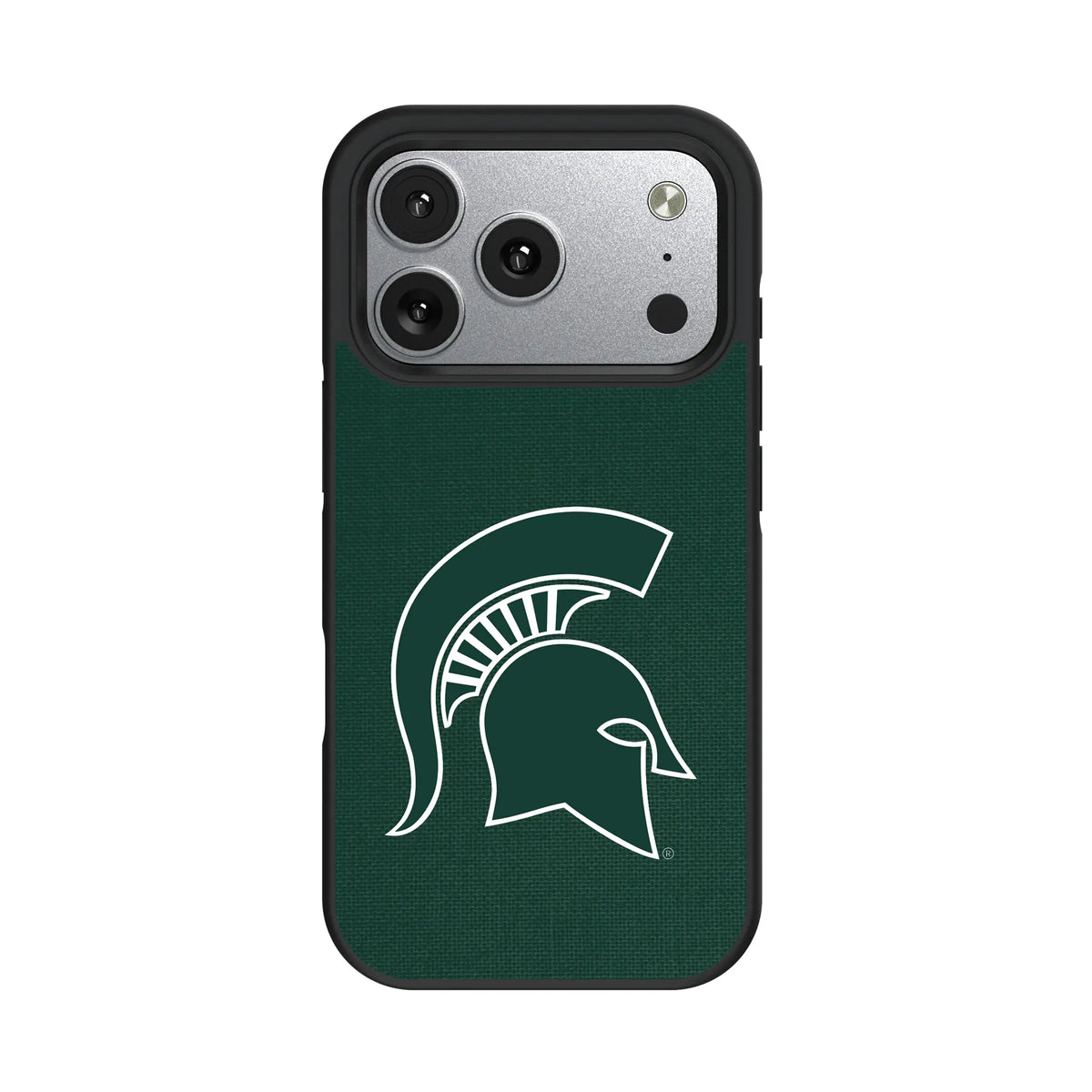 Michigan State University Spartans Solid iPhone Bump Phone Case for Apple iPhone#Device_iPhone 17 Pro